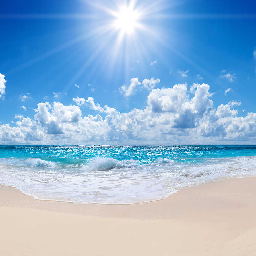 strand, meer, sonne, wellen, sand