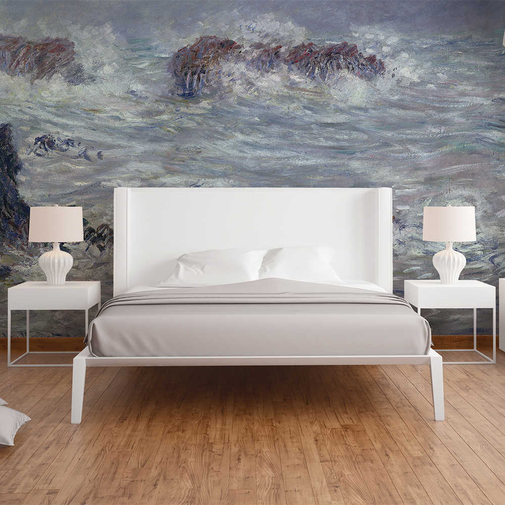         Fototapete "Sturm vor der Küste" von Claude Monet
    