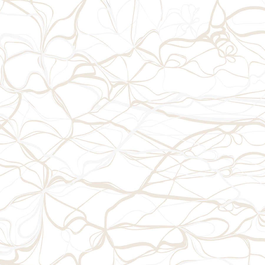         Design wall mural loose loops motif yellow on premium smooth non-woven
    