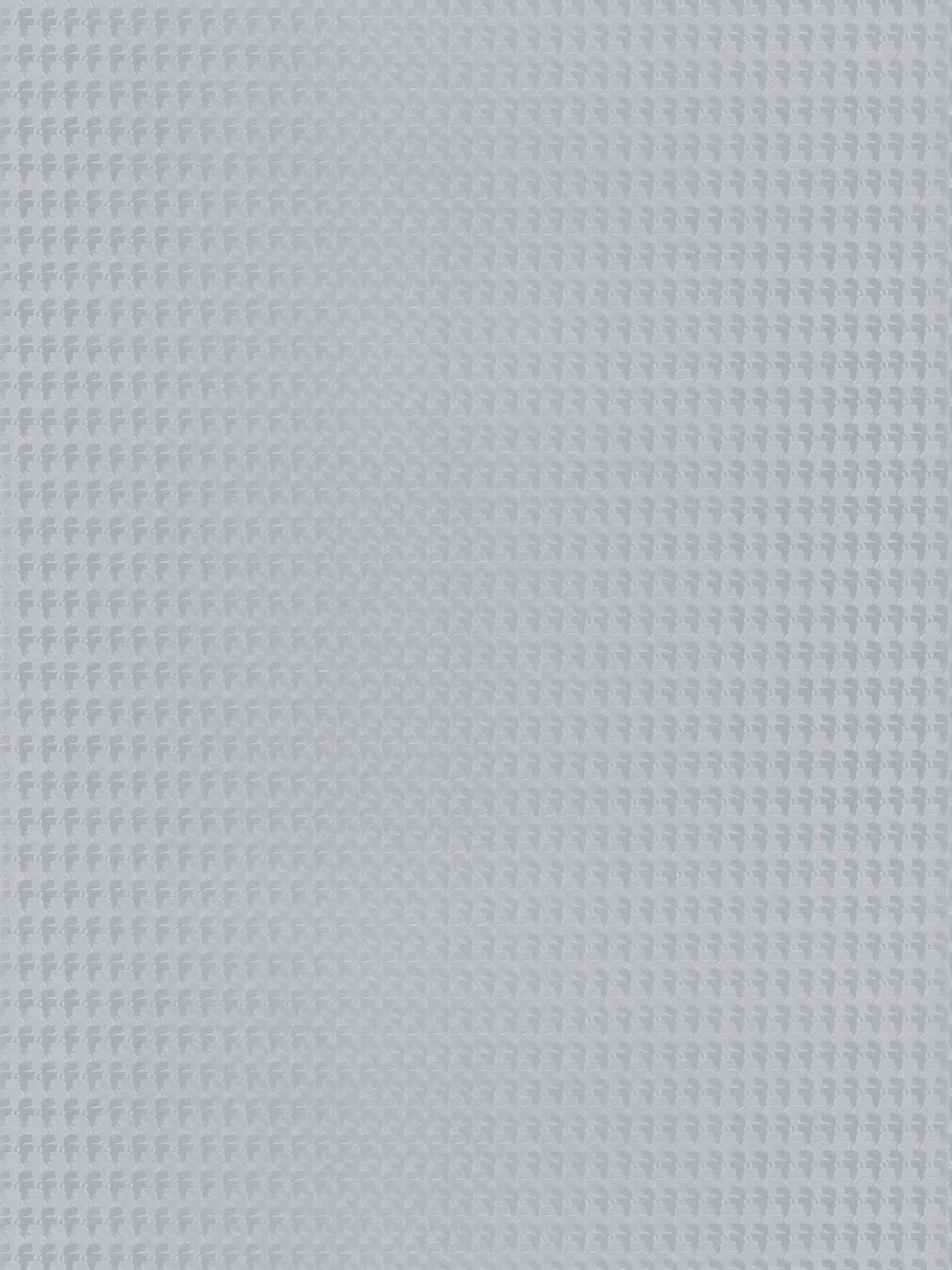        Wallpaper Karl LAGERFELD silver with profile motif - metallic
    