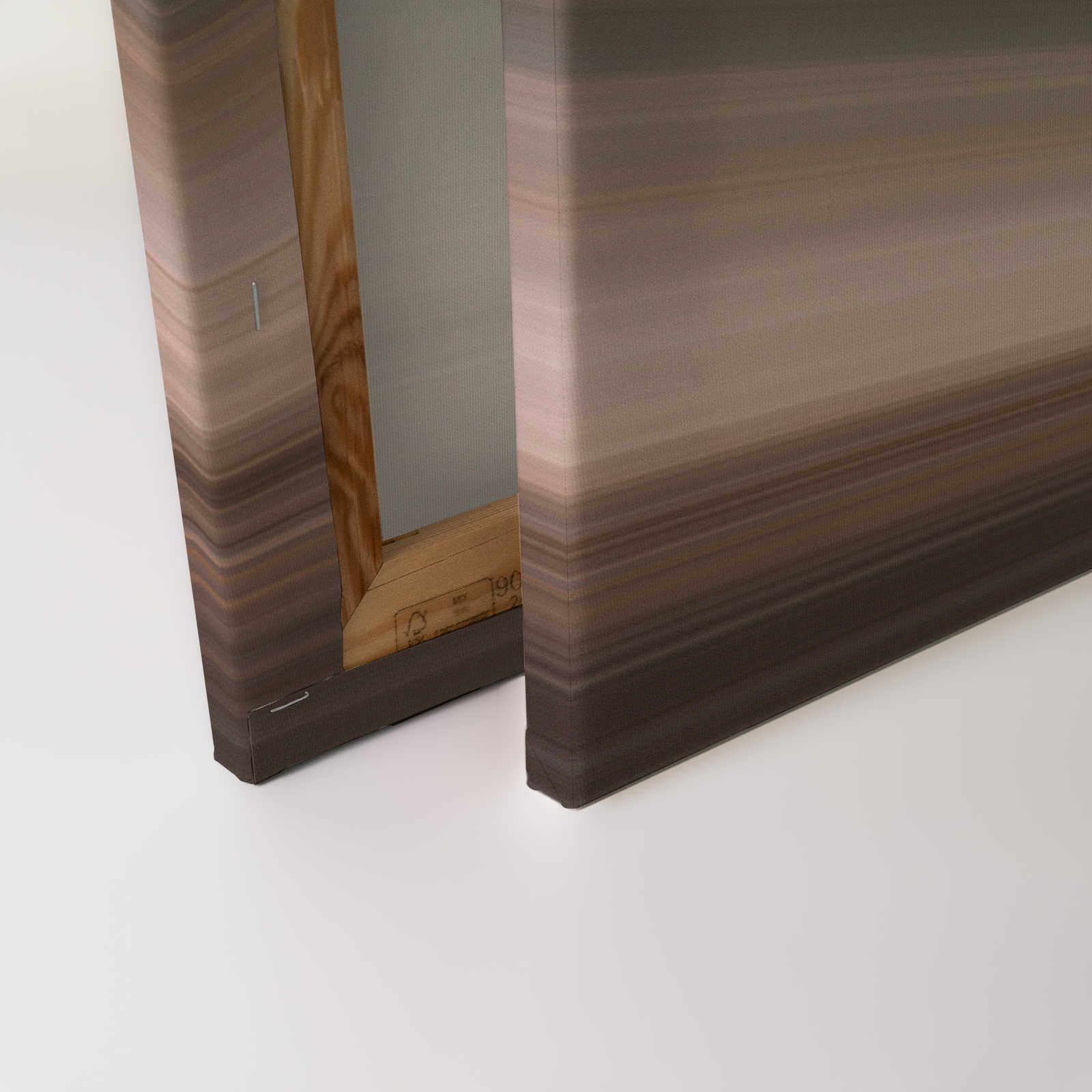             Horizon 2 - Leinwandbild abstrakte Landschaft mit Liniendesign – 0,90 m x 0,60 m
        