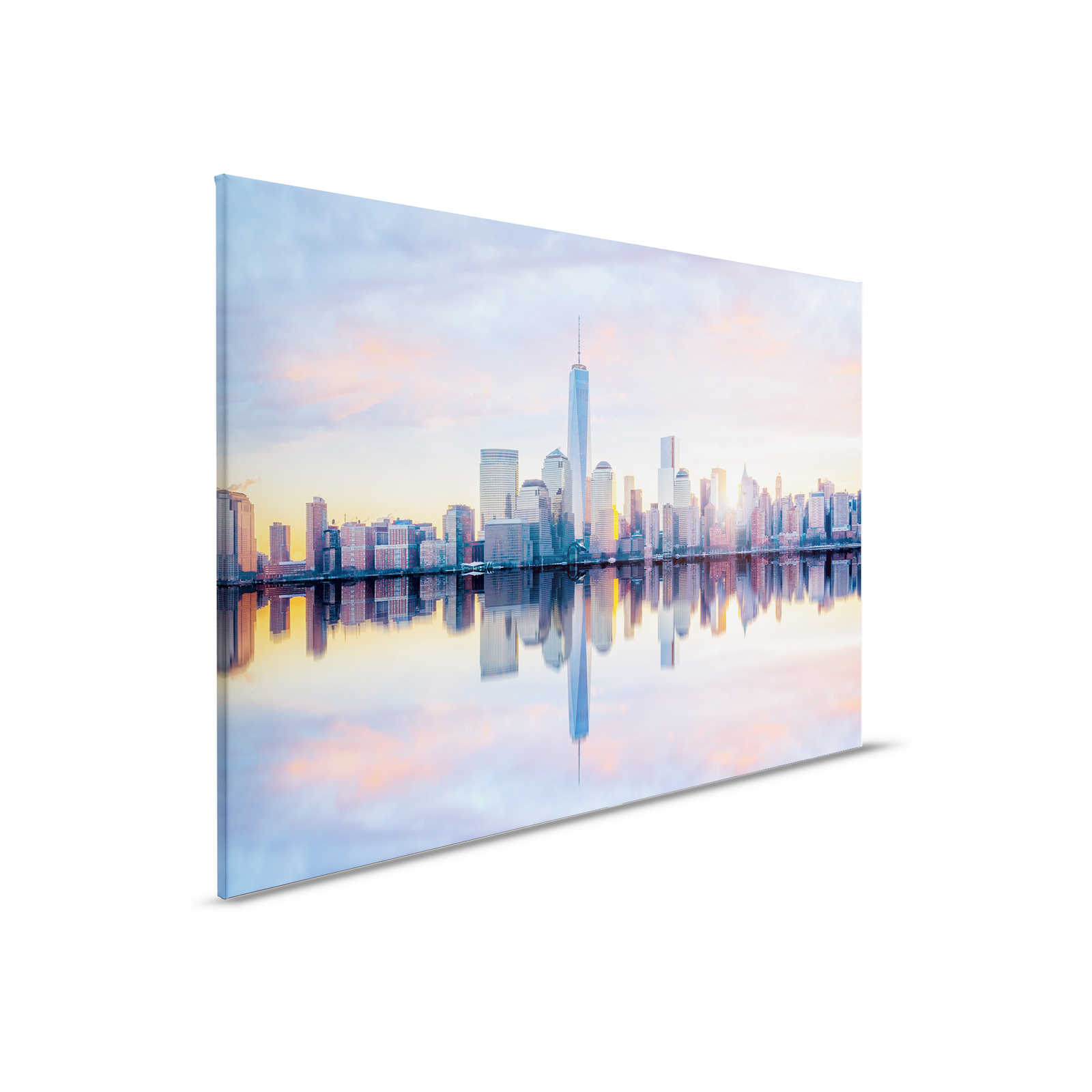         Toile New York Skyline le matin - 0,90 m x 0,60 m
    