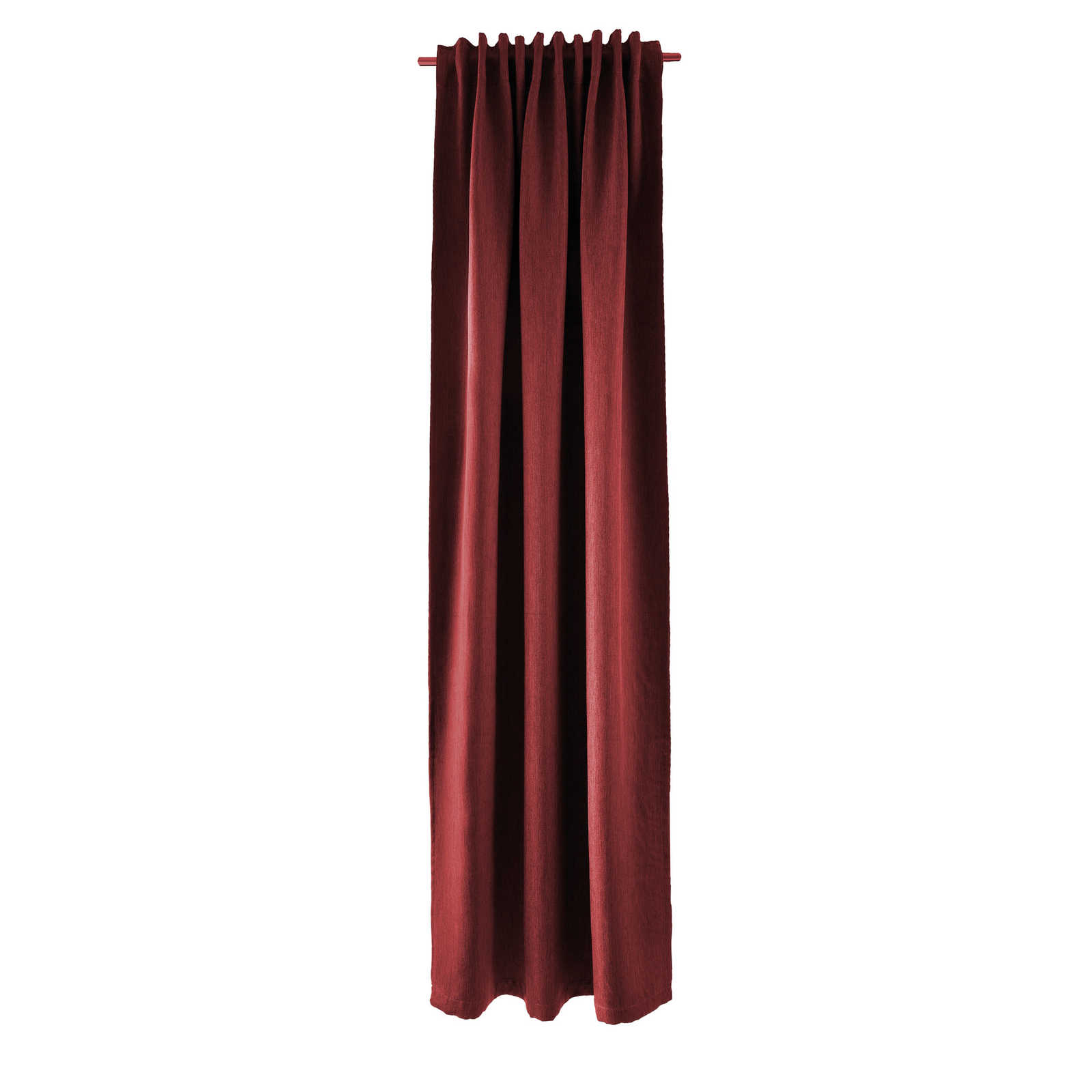         Decorative Loop Scarf 140 cm x 245 cm Artificial Fibre Wine Red
    