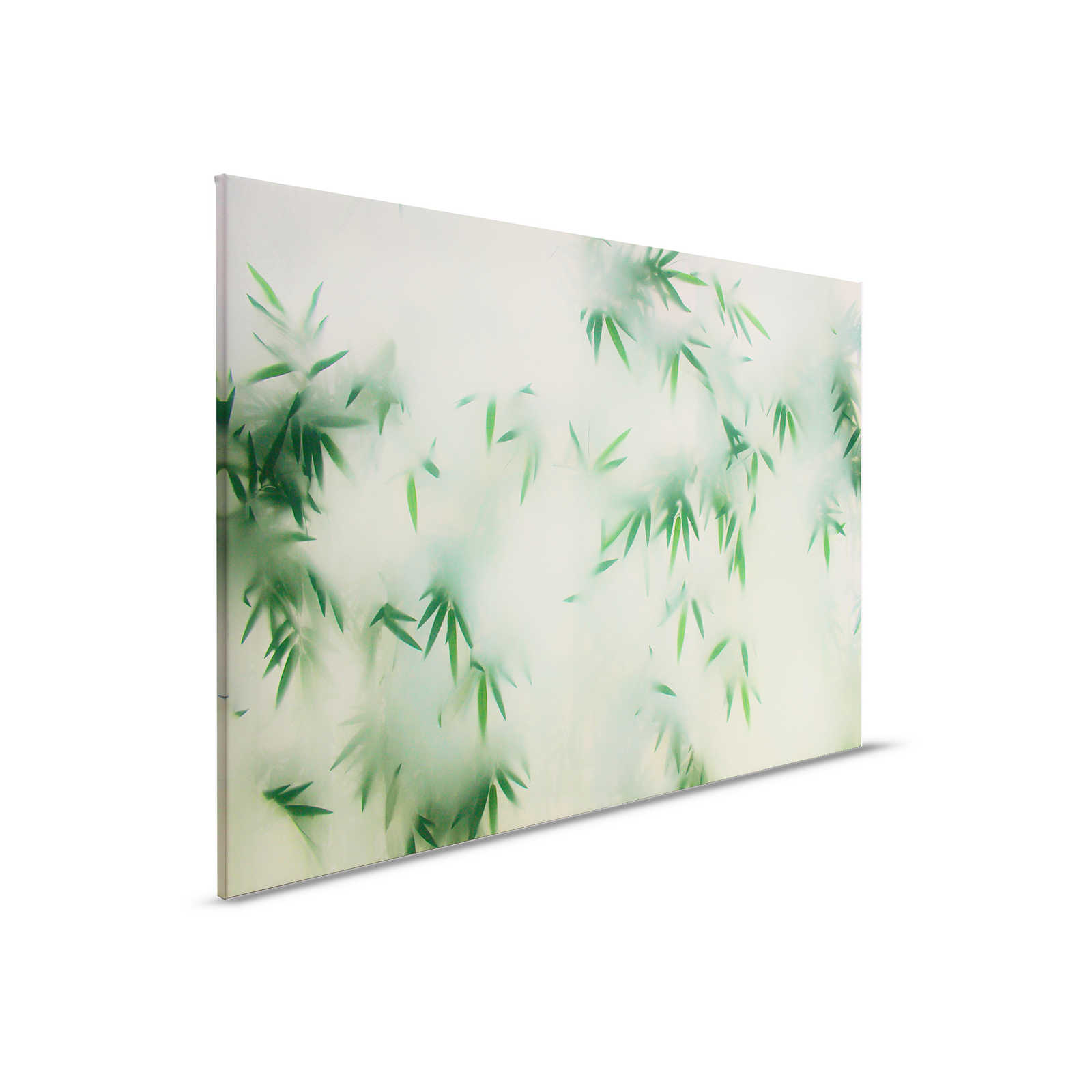         Panda Paradise 2 - Tableau toile bambou vert dans la brume - 0,90 m x 0,60 m
    