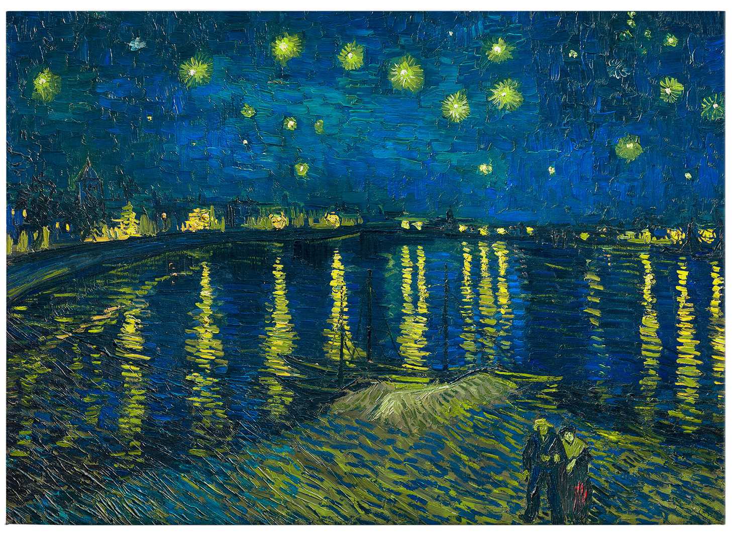             Leinwandbild 'Sternennacht' von Van Gogh – 0,70 m x 0,50 m
        