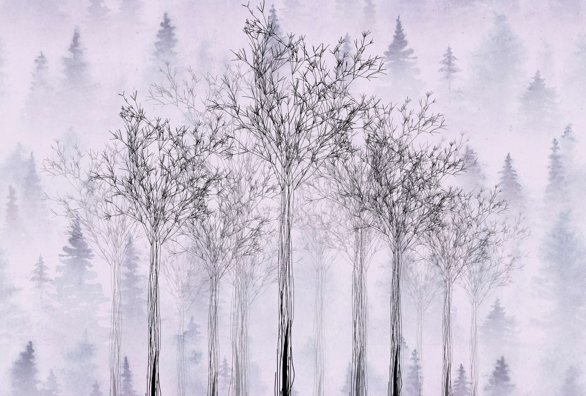 Draußen, Wetter, Kunst, Baum, Zeichnen