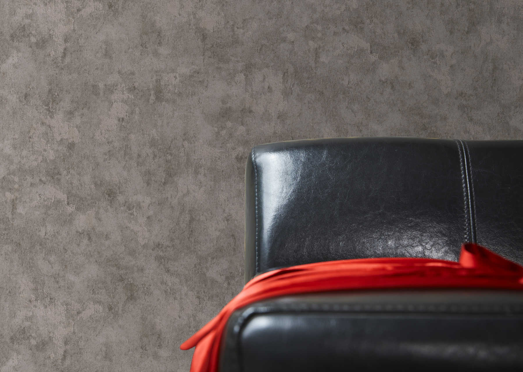 Tapete Grau im Vintage Stil mit seidenmattem Glanz