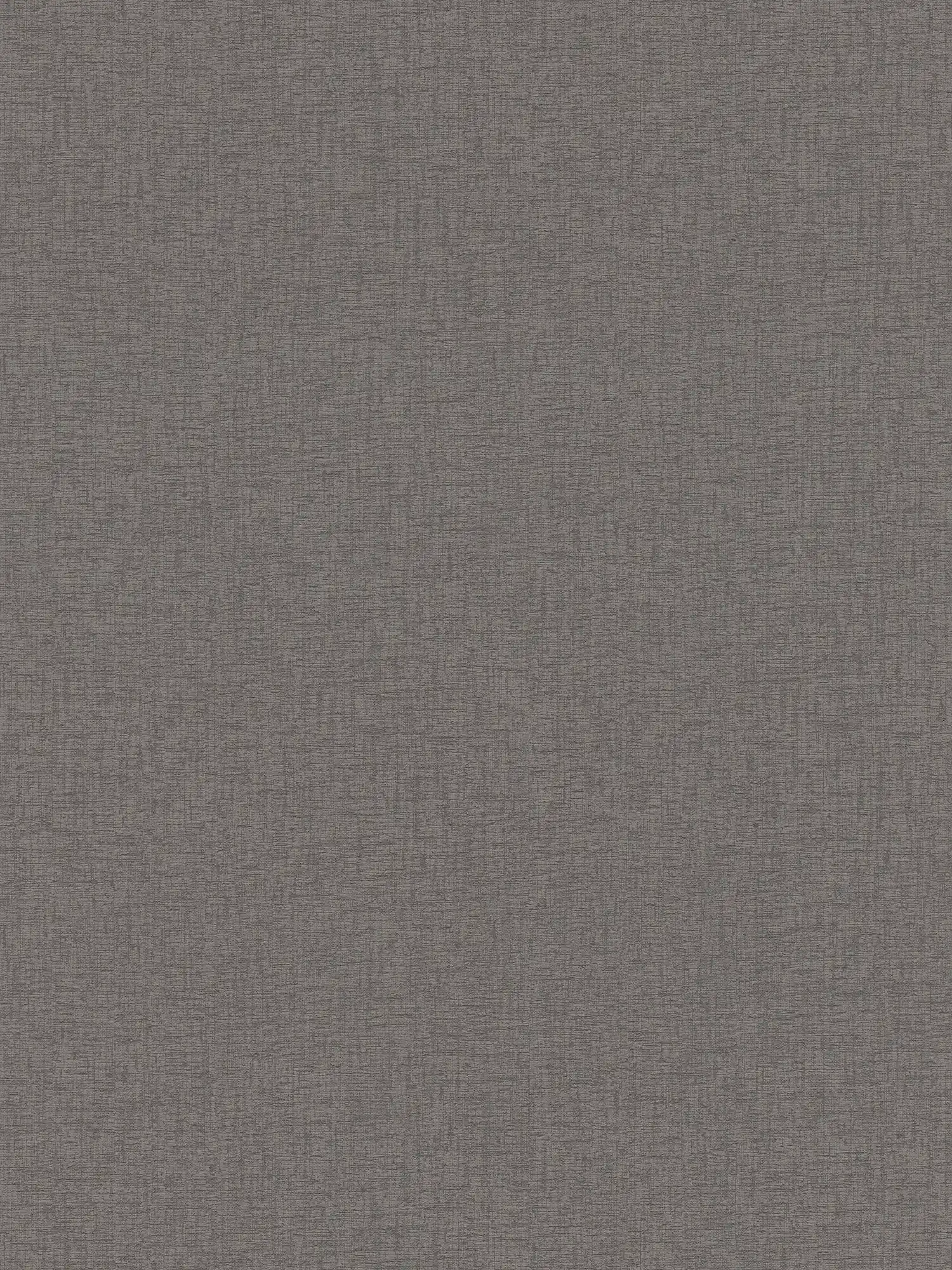         Modern plain wallpaper on non-woven base with matt fabric effect slightly textured - anthracite, grey
    