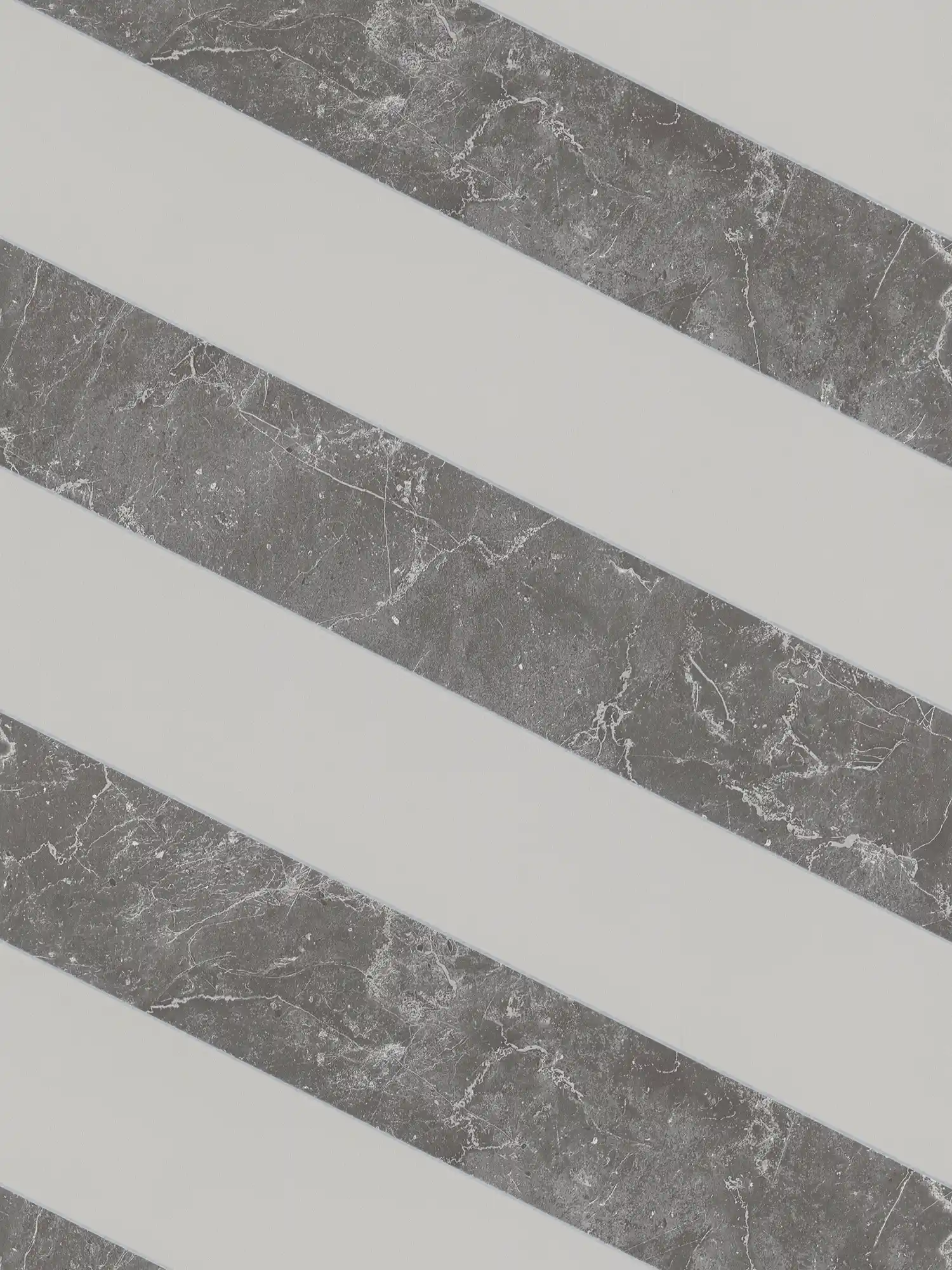         Striped wallpaper with marble look Design by MICHALSKY - grey
    