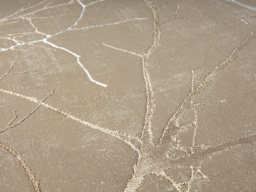             Hochflor Teppich in zarten Beige – 150 x 80 cm
        