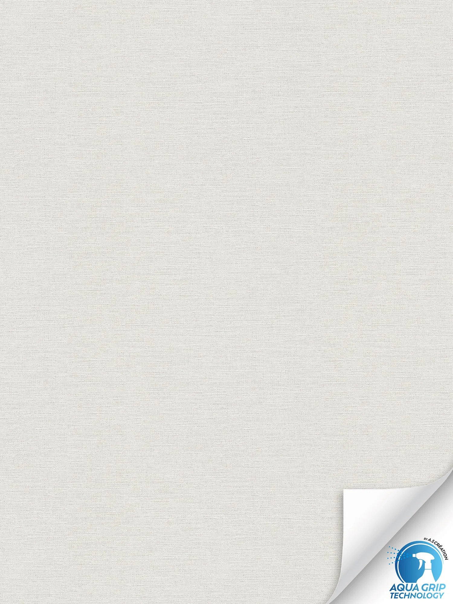 Zeitlose einfarbige Vliestapete mit melierter Struktur – Water. Fix. Ready. – Beige