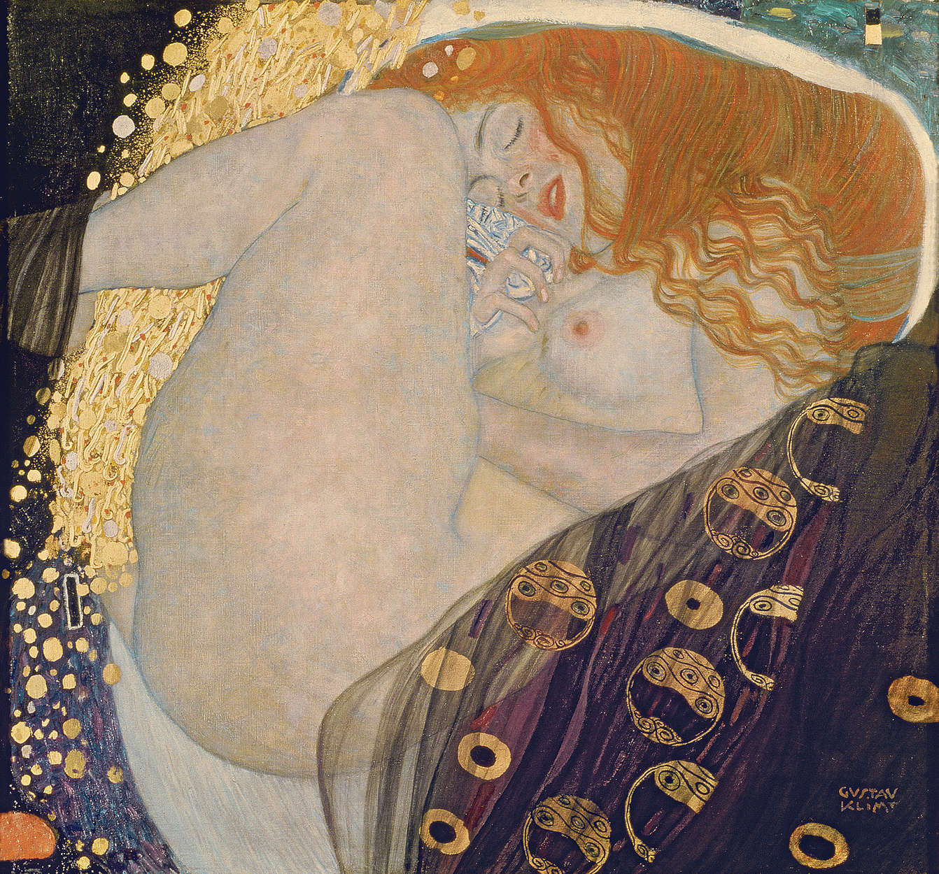             Fototapete 'Danae' von Gustav Klimt
        