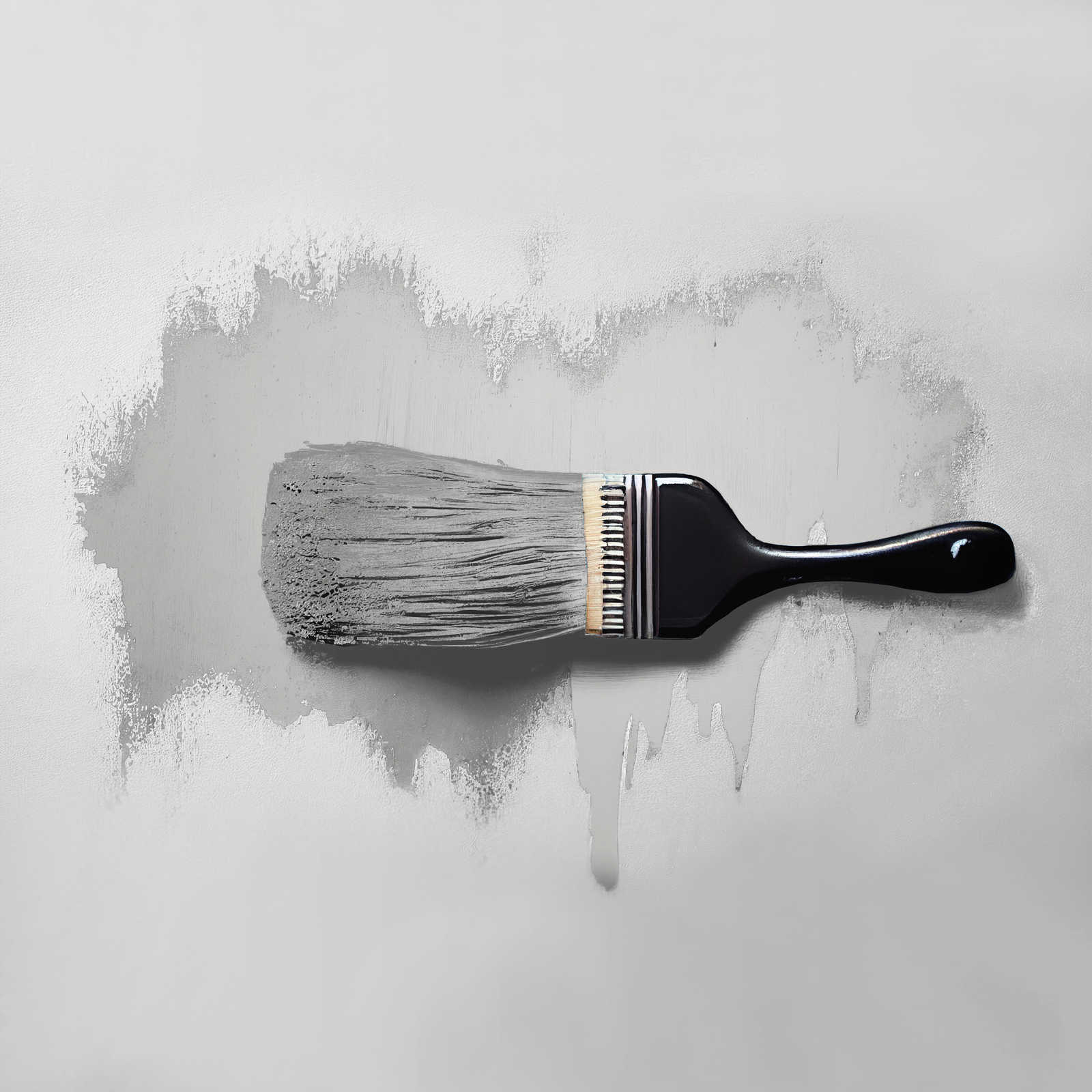 Pinsel, Farbrolle, Malerei-Set, Schwarz-Weiß, Aquaplast