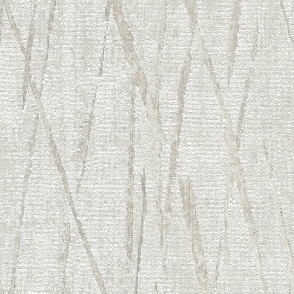             Naturdesign Tapete meliert mit Metallic Farbe – Grau
        