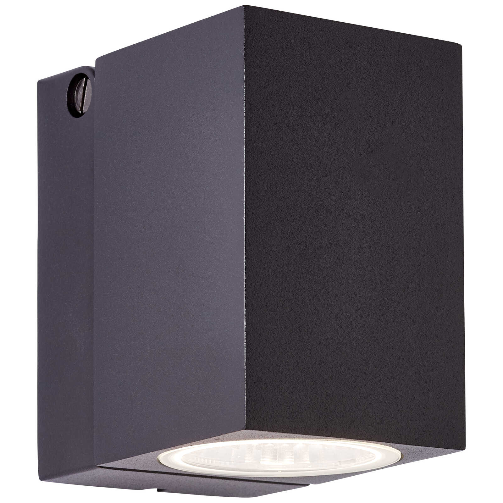             Applique murale d'extérieur en verre - Dalia - Noir
        