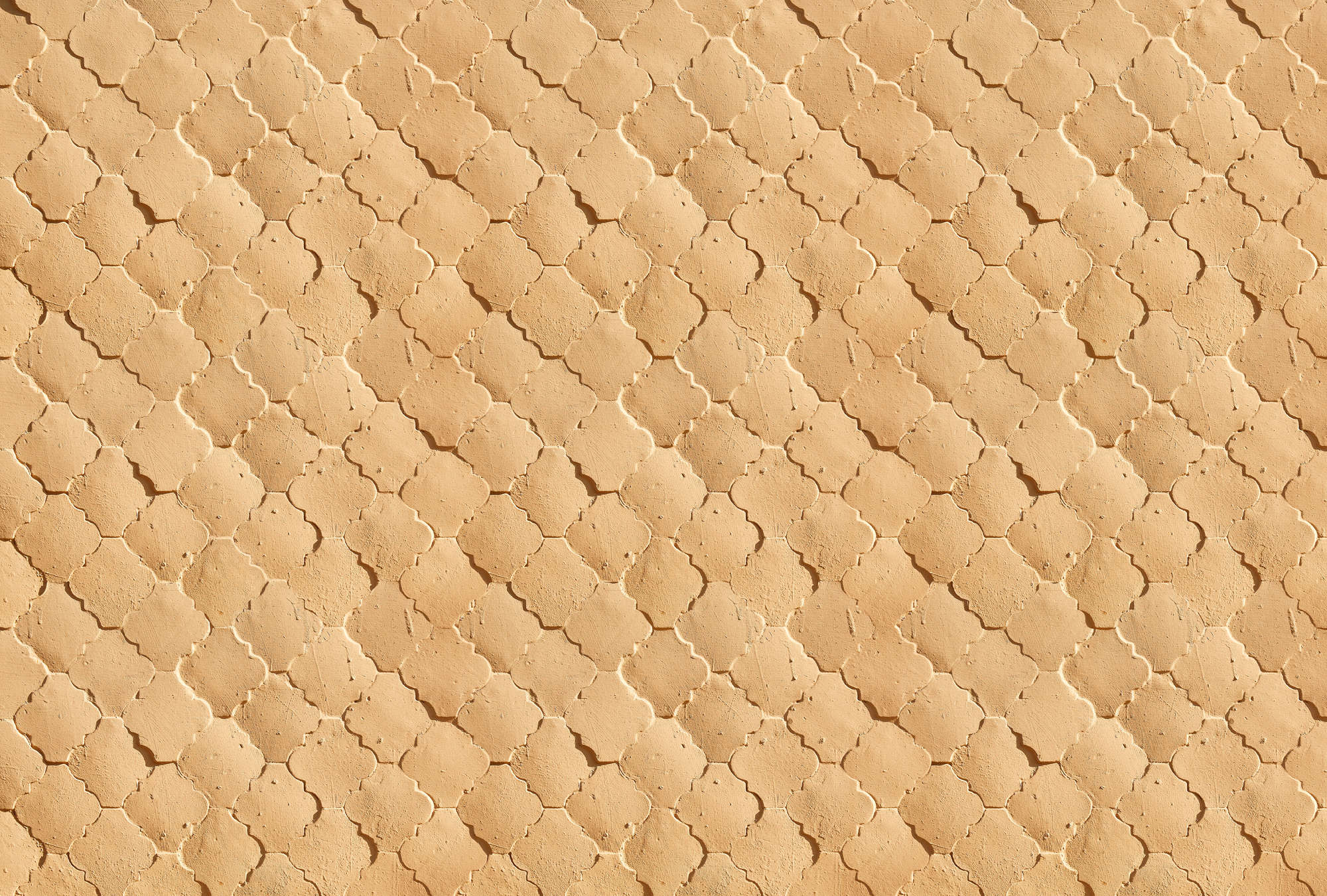             Fototapete »siena« - Südländisches Fliesenmuster in Sandfarben – Glattes, leicht glänzendes Premiumvlies
        