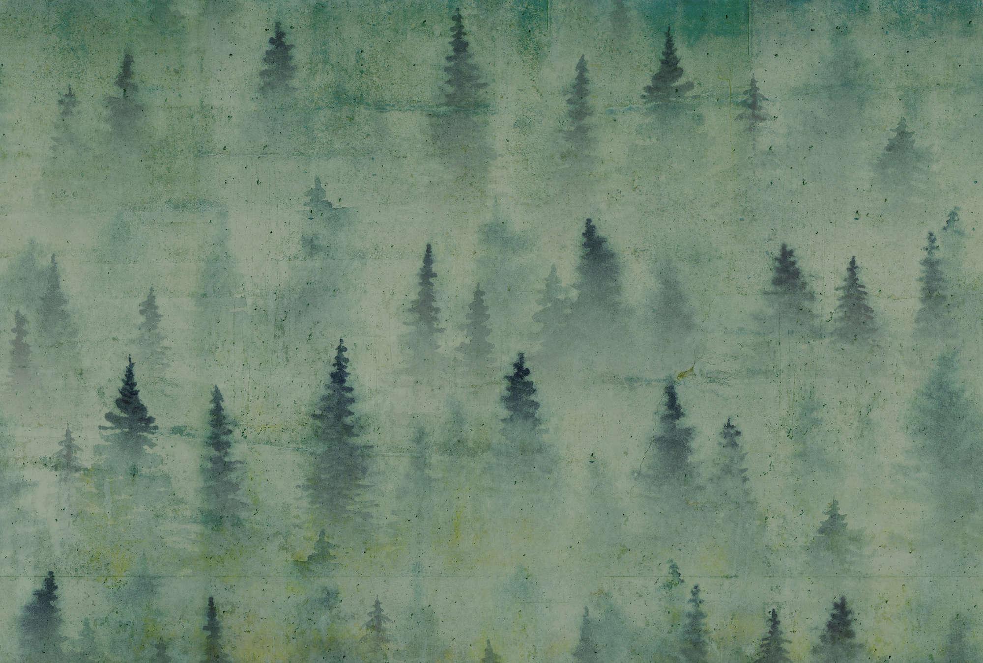 Baum, Wetter, Textur, Tanne, Malerei