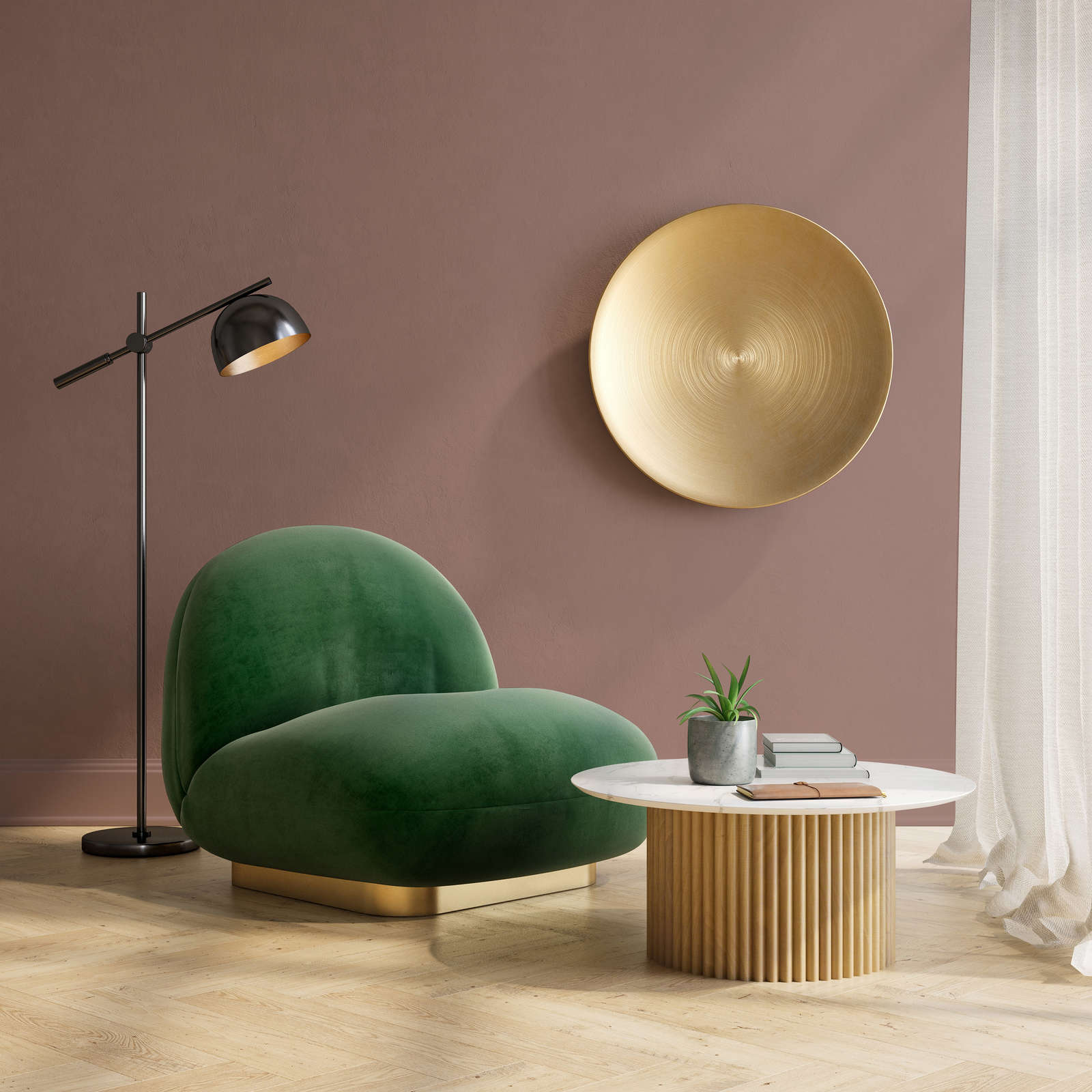 Premium Wall Paint authentic taupe »Natural Nude« NW1010 – litre