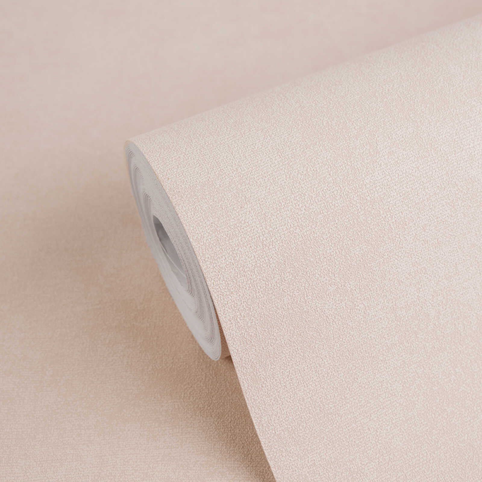 Klebepapier, Vliestapete, Rauhputzoptik, Beige, Rollenformat