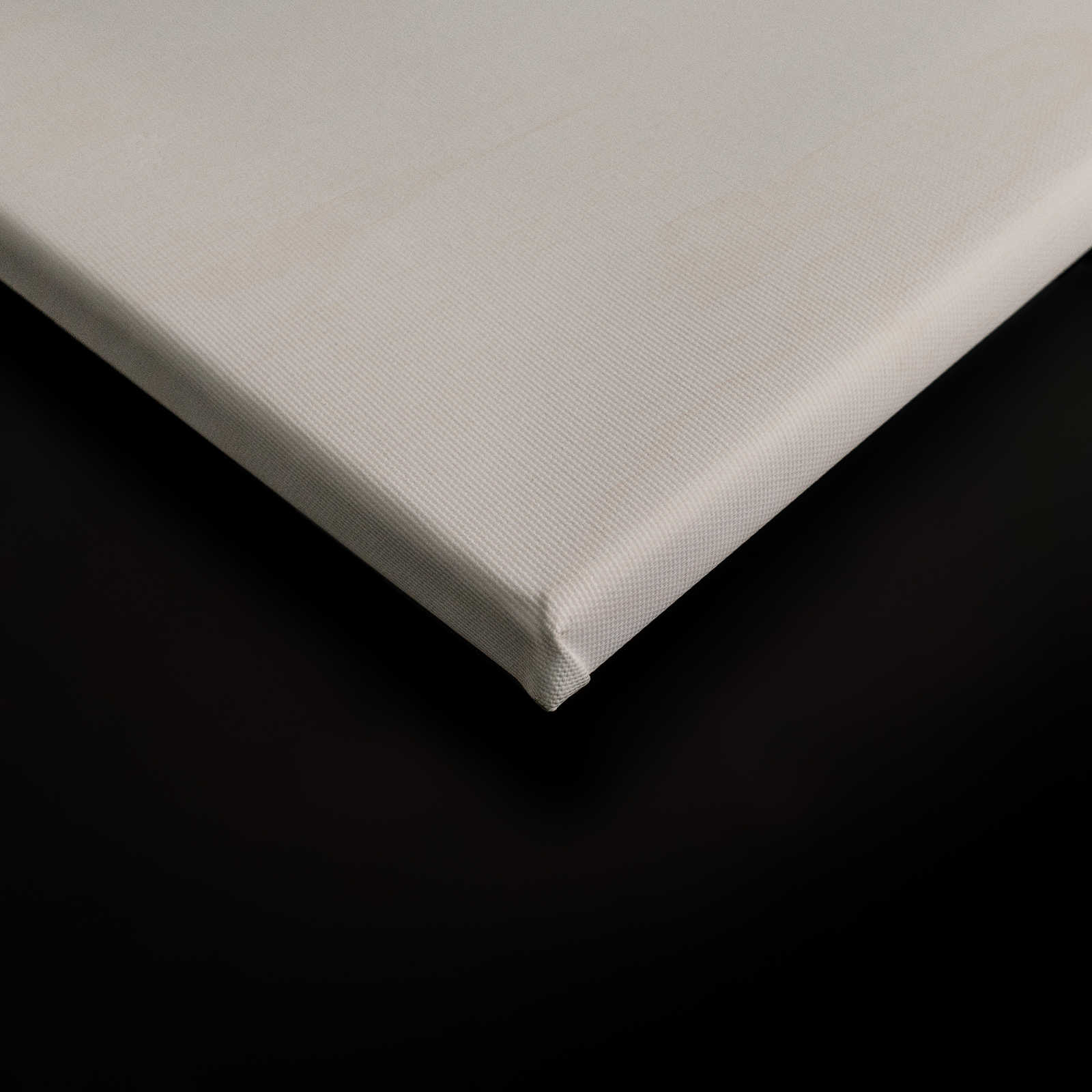             Workshop 3 - Ombre Leinwandbild Beige & Weiß mit Holzmaserung – 0,90 m x 0,60 m
        