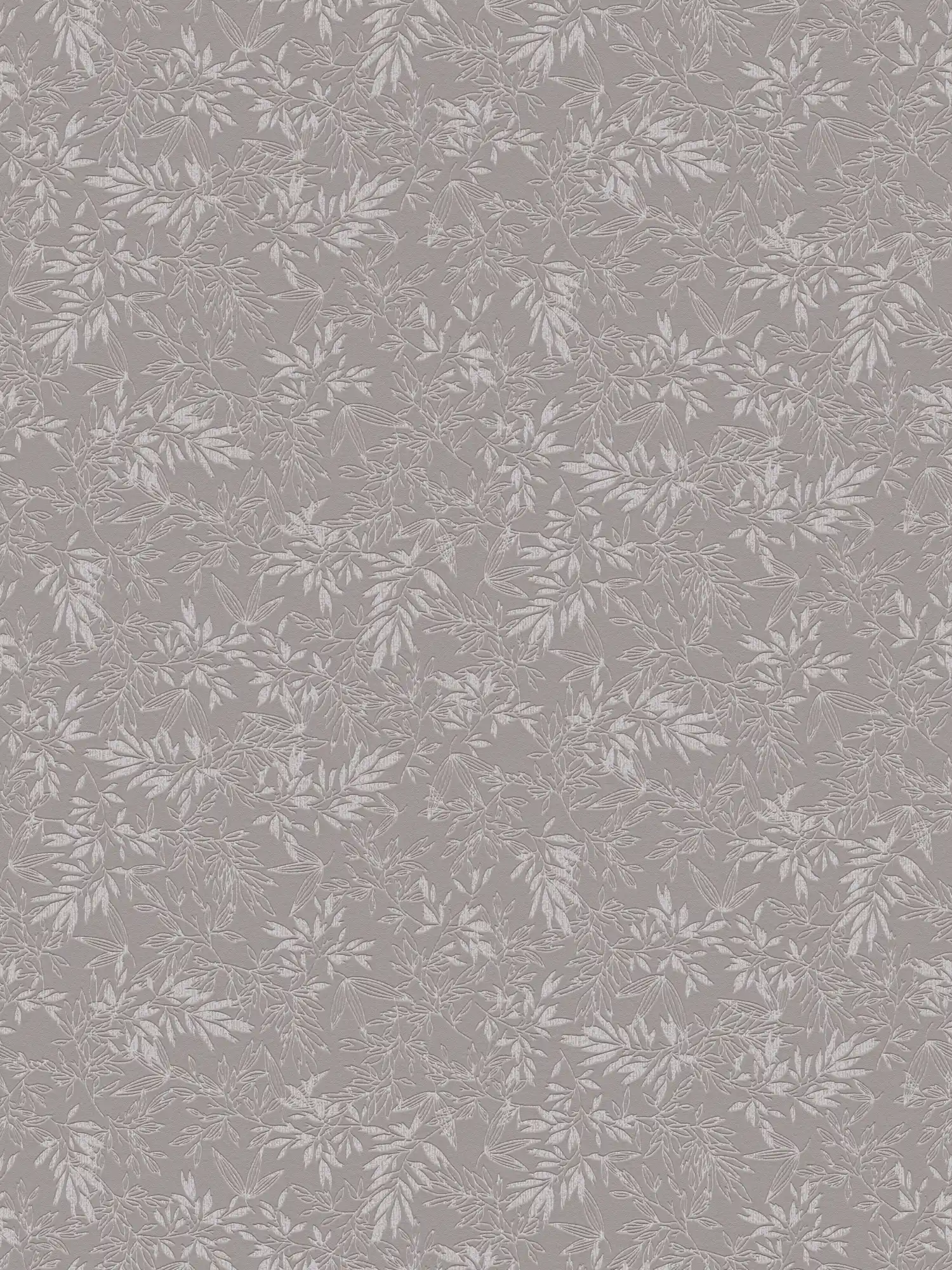        Feuilles papier peint avec structure mousse en mat - gris, gris clair
    