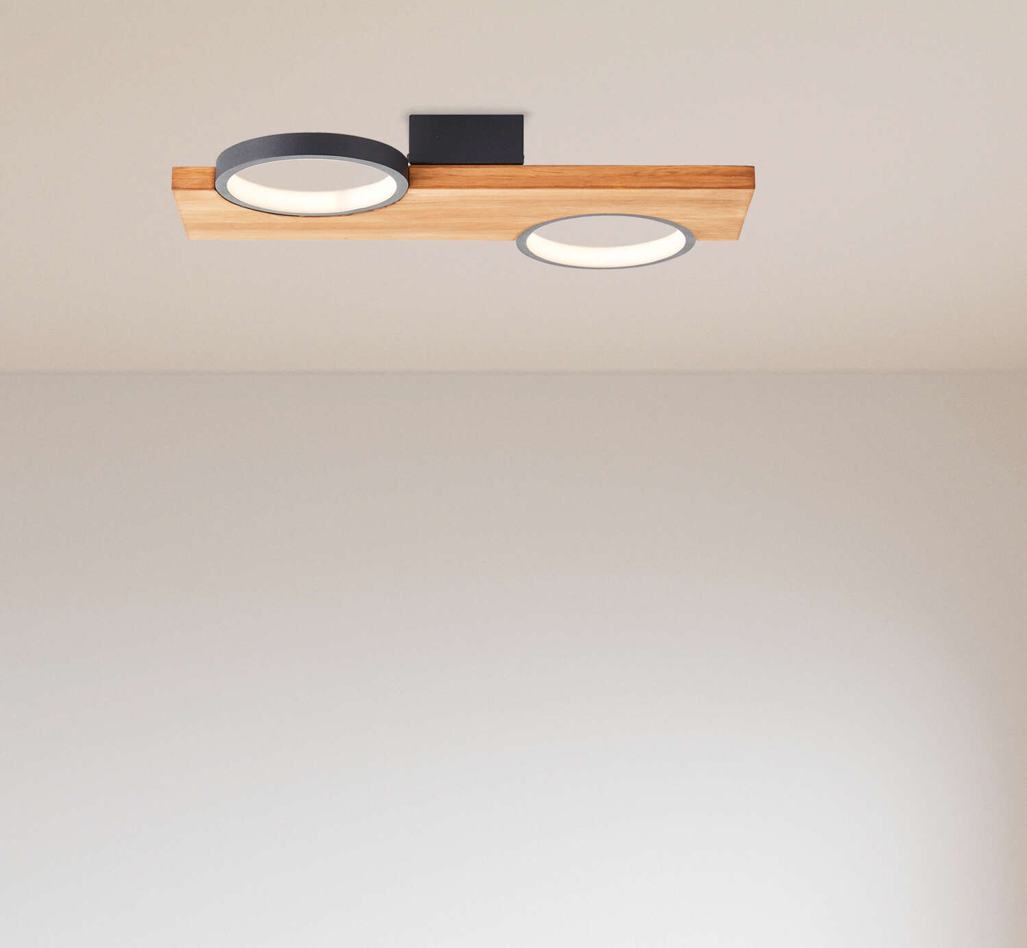 Deckenleuchte aus Holz - Elena 1 – Braun