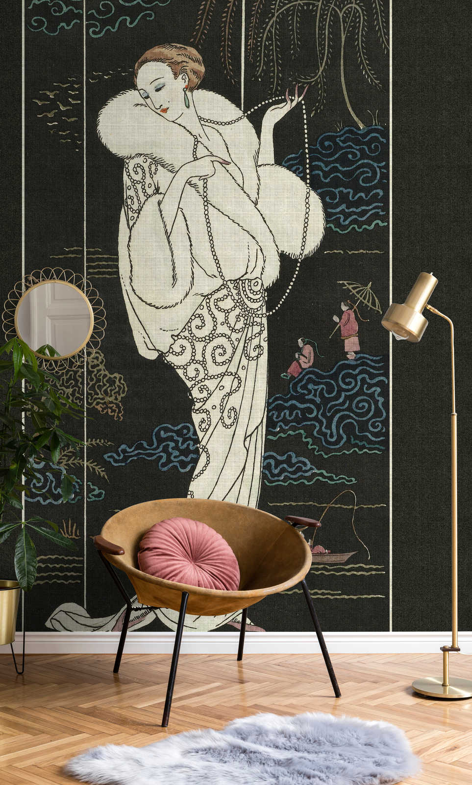 Lampe, Kunst, Malerei, Person, Inneneinrichtung