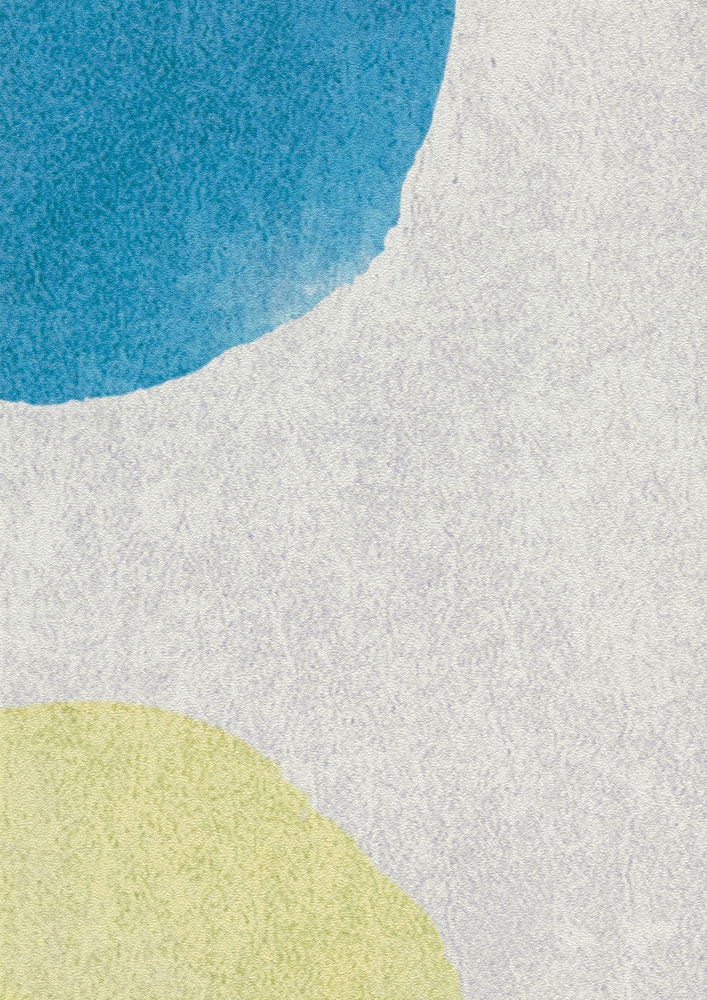             behang nieuwigheid | motief behang kleurrijke stippen in aquarel & used look
        