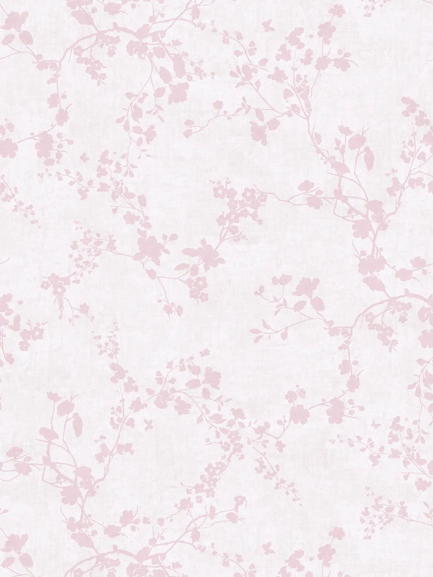         papier peint en papier intissé chambre enfant motif floral dans des tons pastels - design romantique pour une atmosphère douce - crème, rose
    