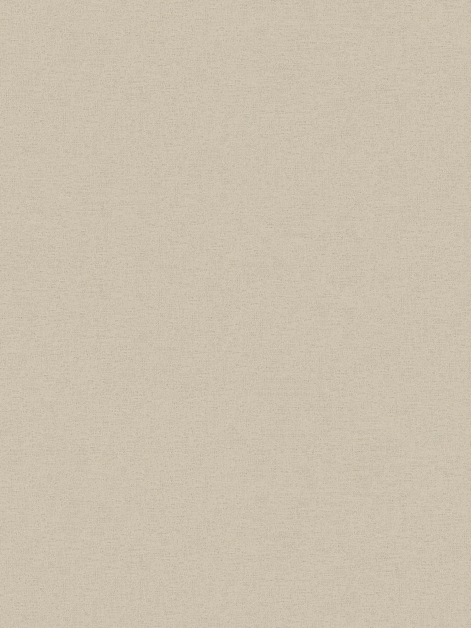             Leinenoptik Tapete Beige mit melierter Textilstruktur
        