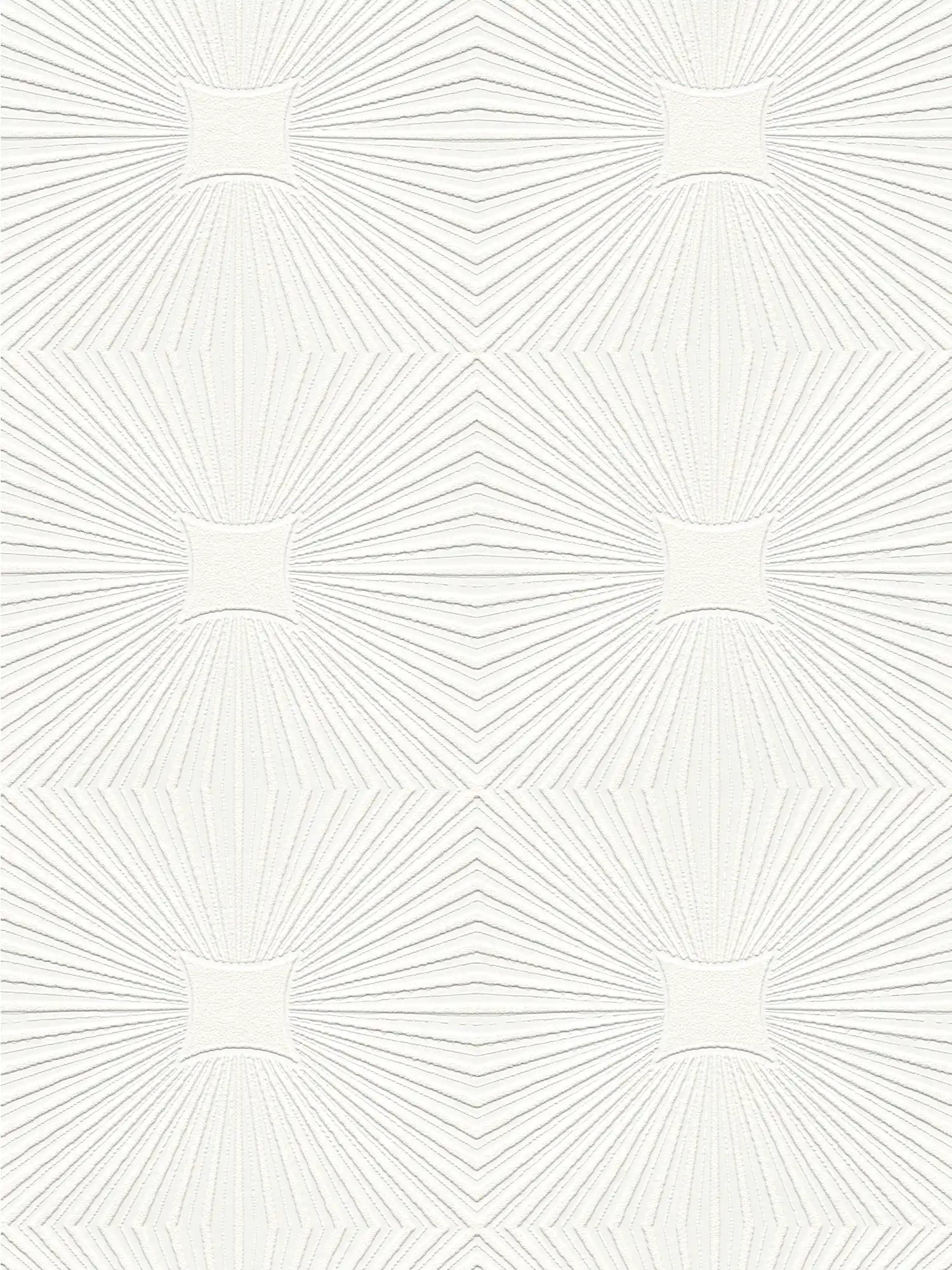         White wallpaper with 3D texture design retro pattern
    