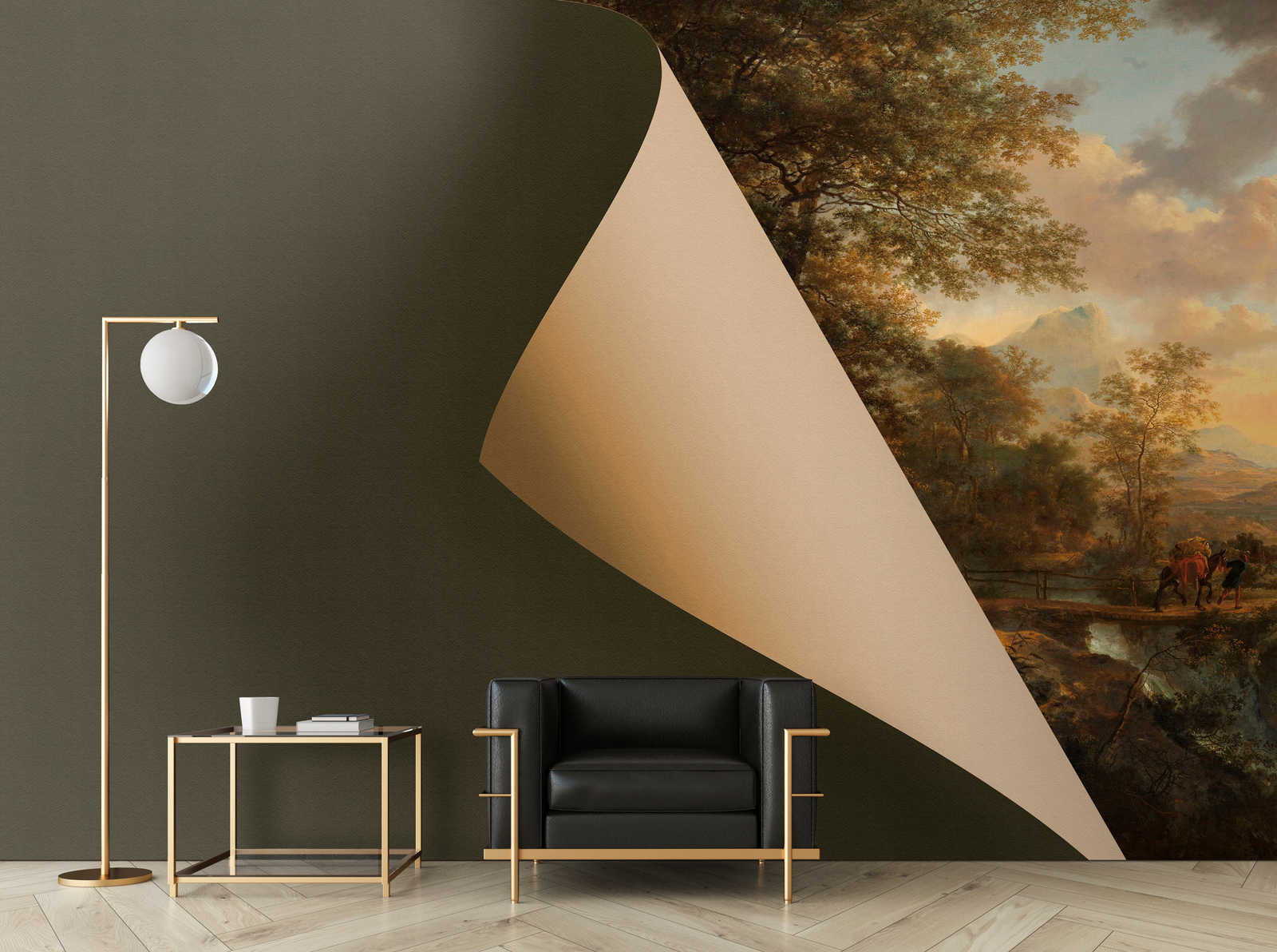             Verborgen plaatsen 4 - Schilderij fotobehang verborgen motief
        