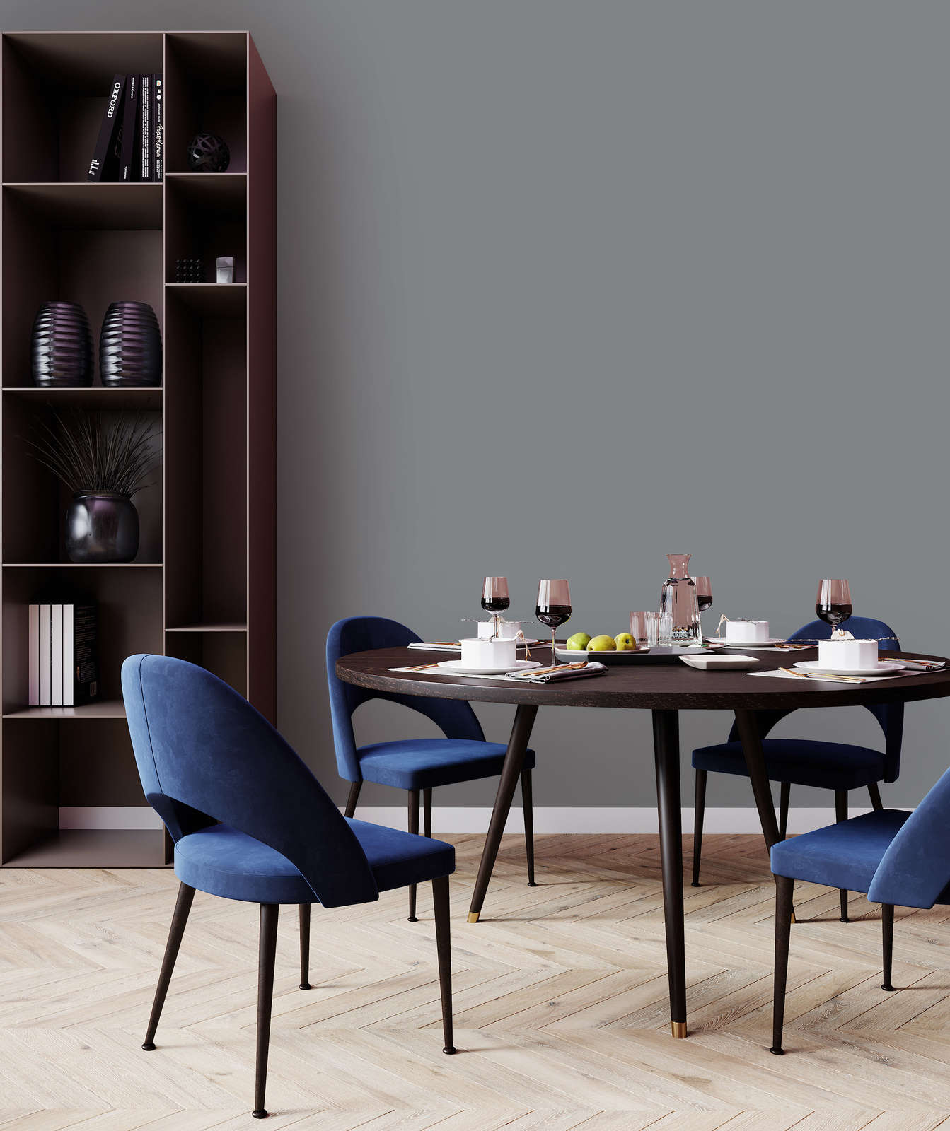             Premium Wandfarbe beruhigendes Betongrau »Industrial Grey« NW104 – 1 Liter
        