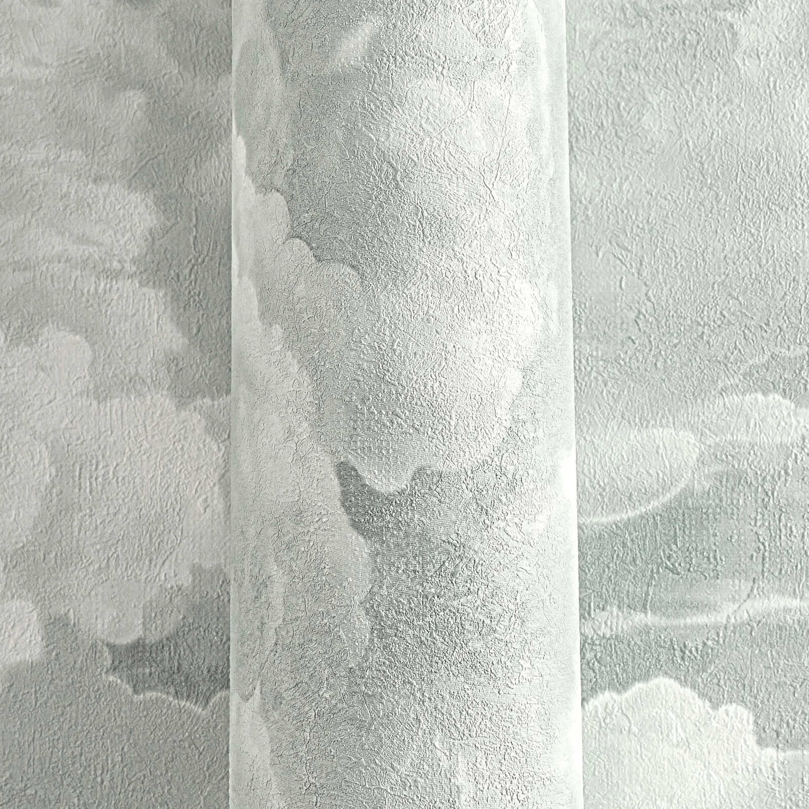             MICHALSKY Vliestapete mit Wolken in grauem Farbton – Weiß, Grau
        