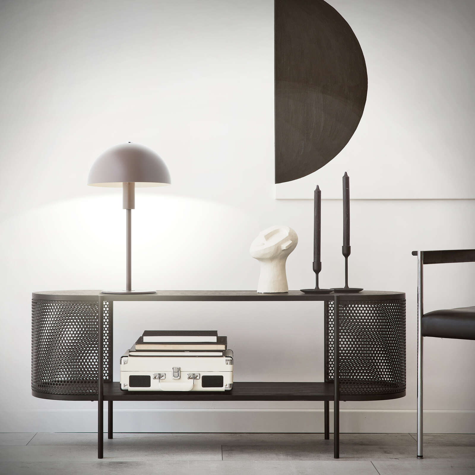             Metal table lamp - Lasse 2 - Grey
        