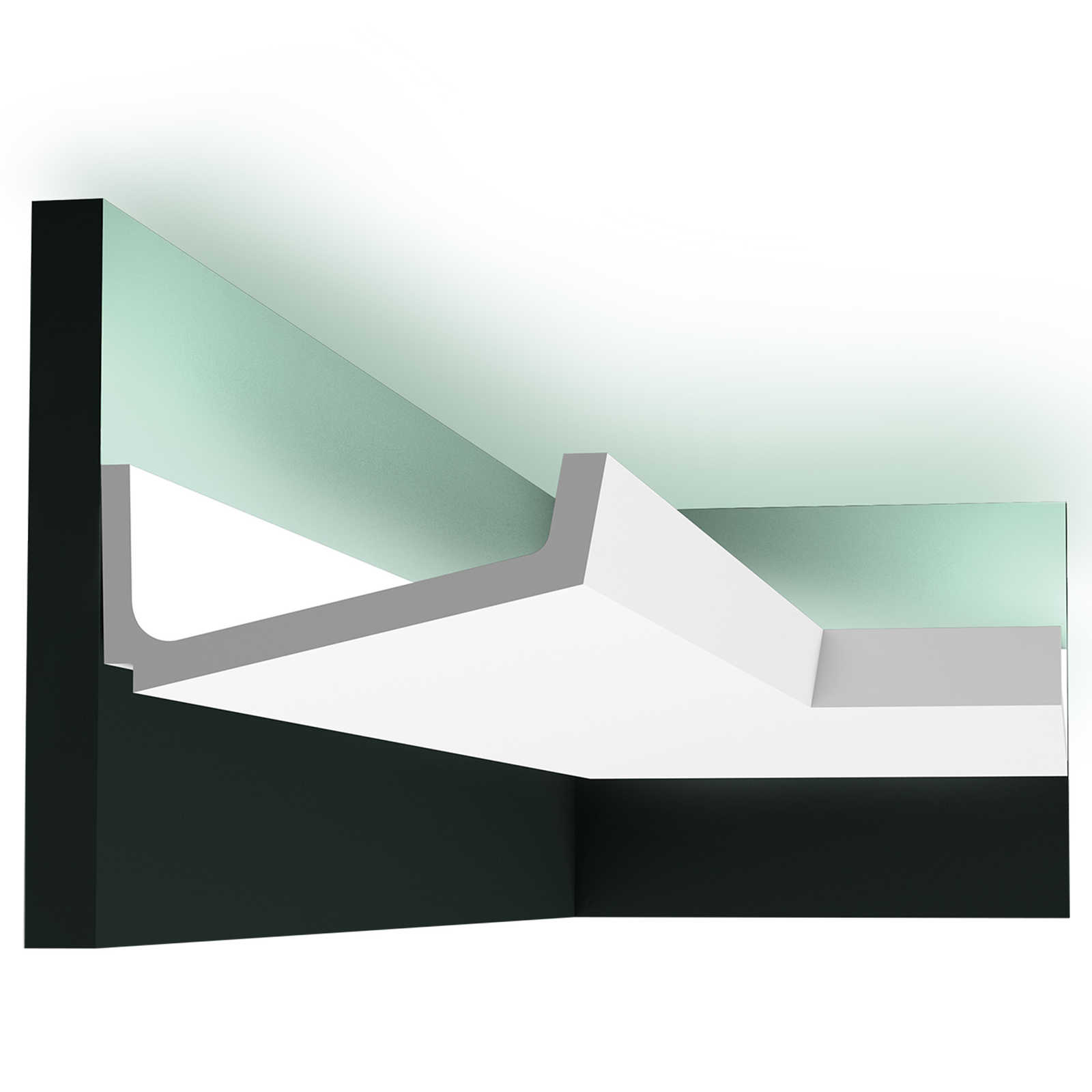         Moderne Zierleiste für indirekte Beleuchtung Sevilla – C352
    