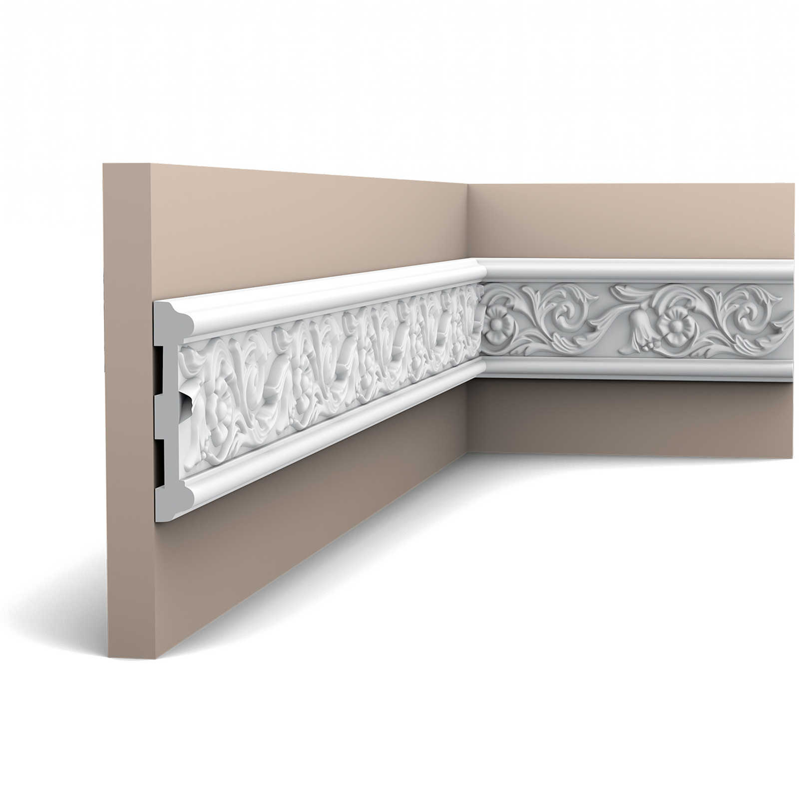 Moulure Murale Décorative Argent Miroir – 10 Pieds X 1 Pouce, Uxcell, Effet Chic