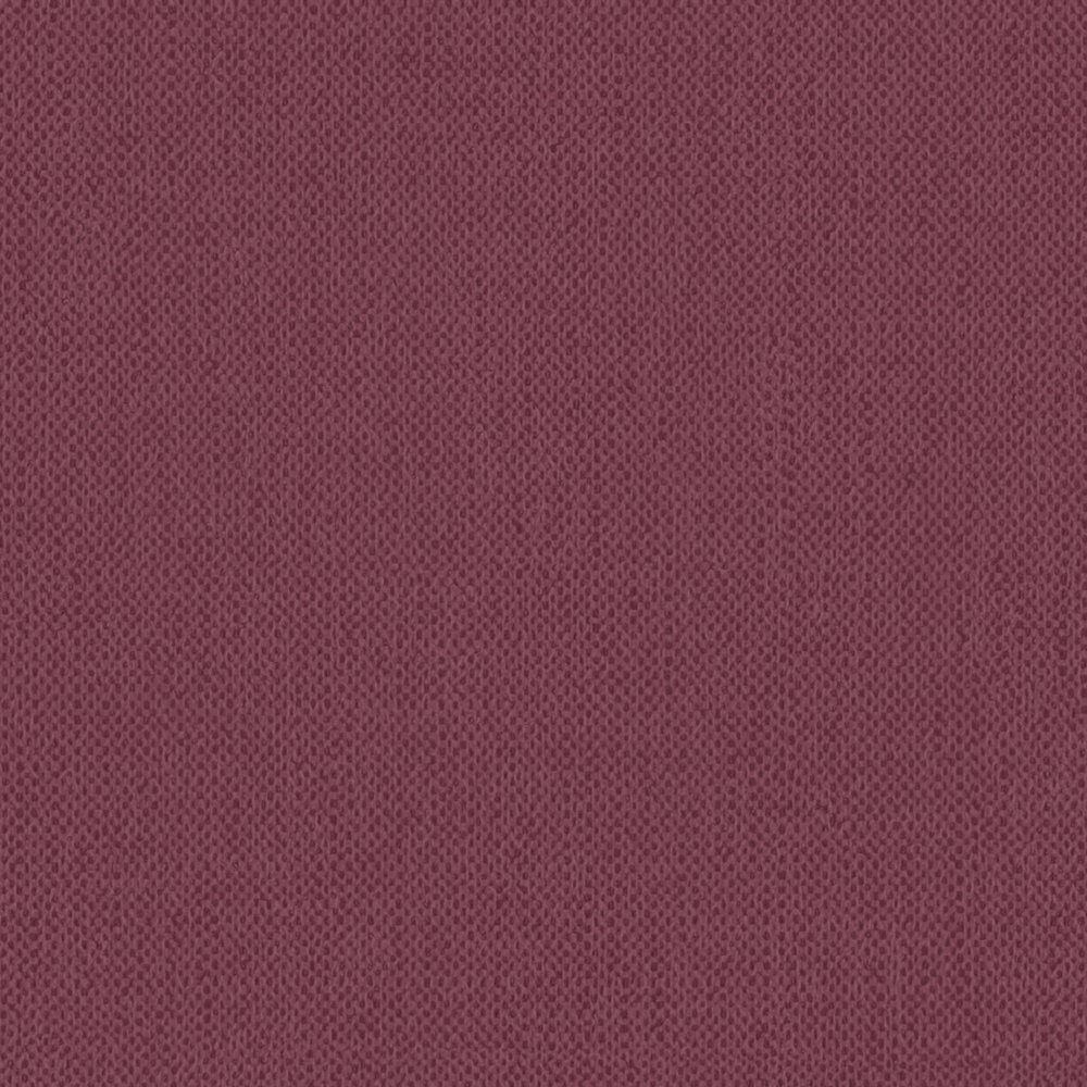             Bordeaux rote Tapete mit Textilstruktur Violett & Rot
        