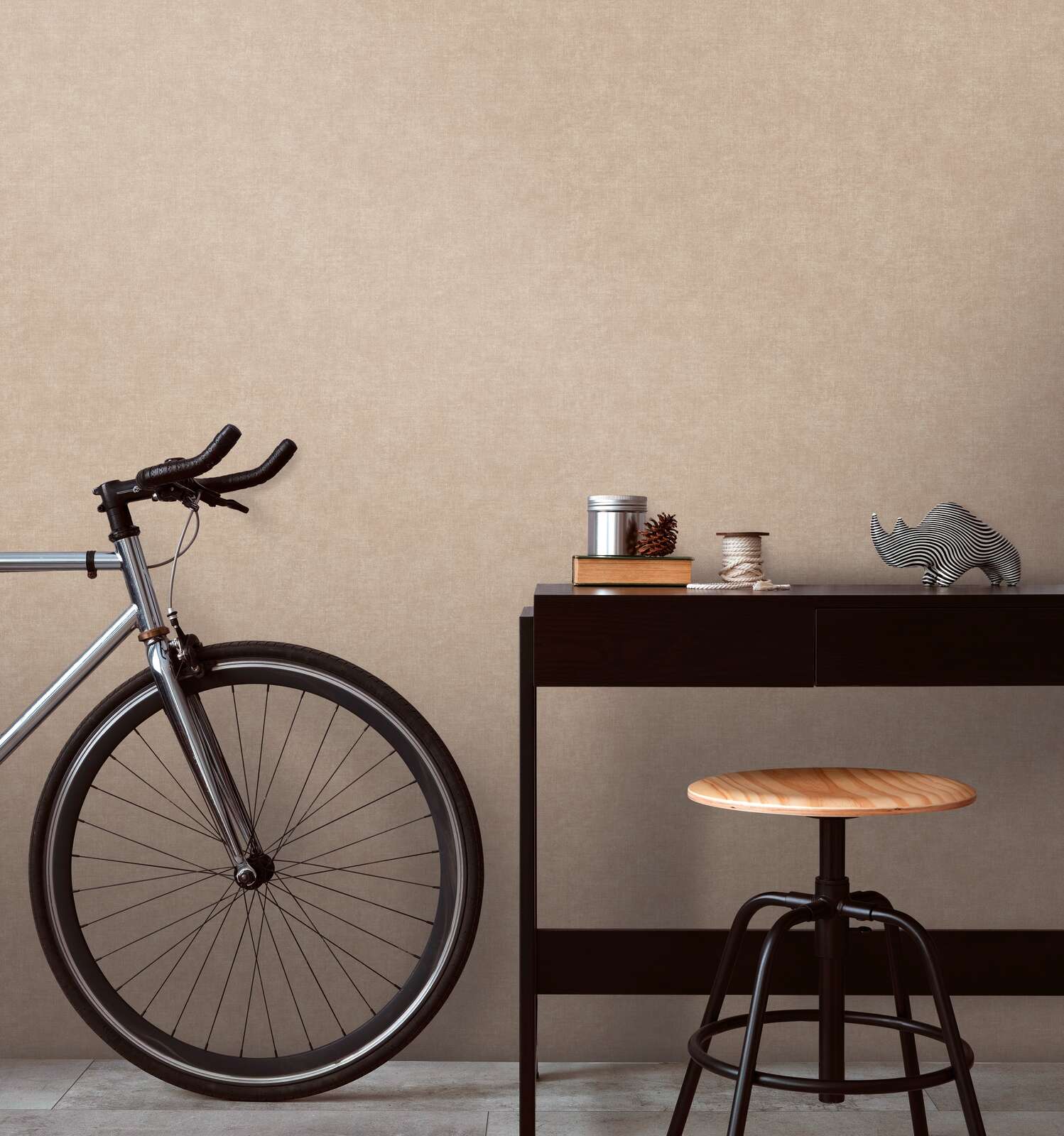 Fahrrad, Laufrad, Wandertisch, Barhocker, Wohnzimmerdeko