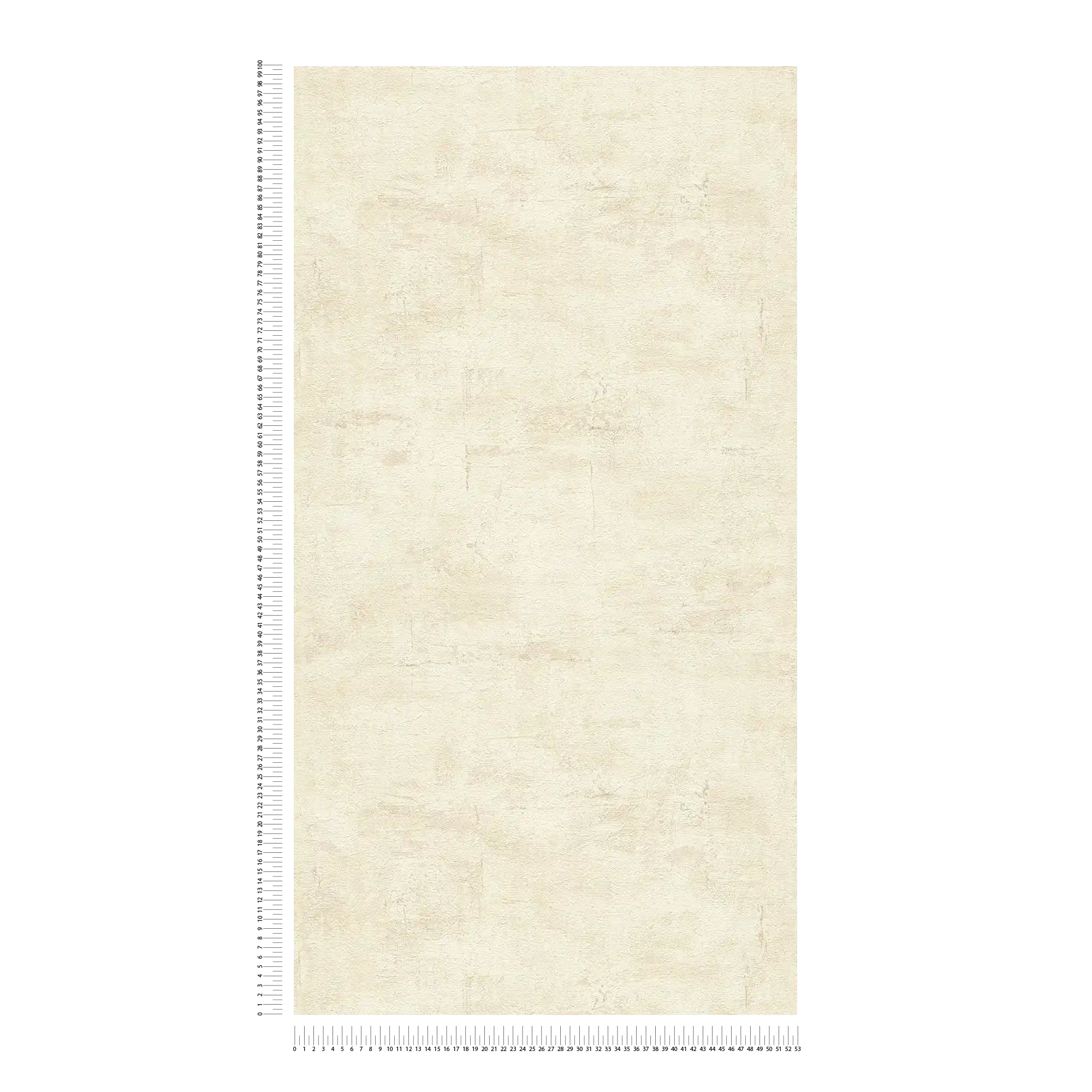             Strukturtapete mit hellbeiger Putz-Optik – Beige, Braun
        