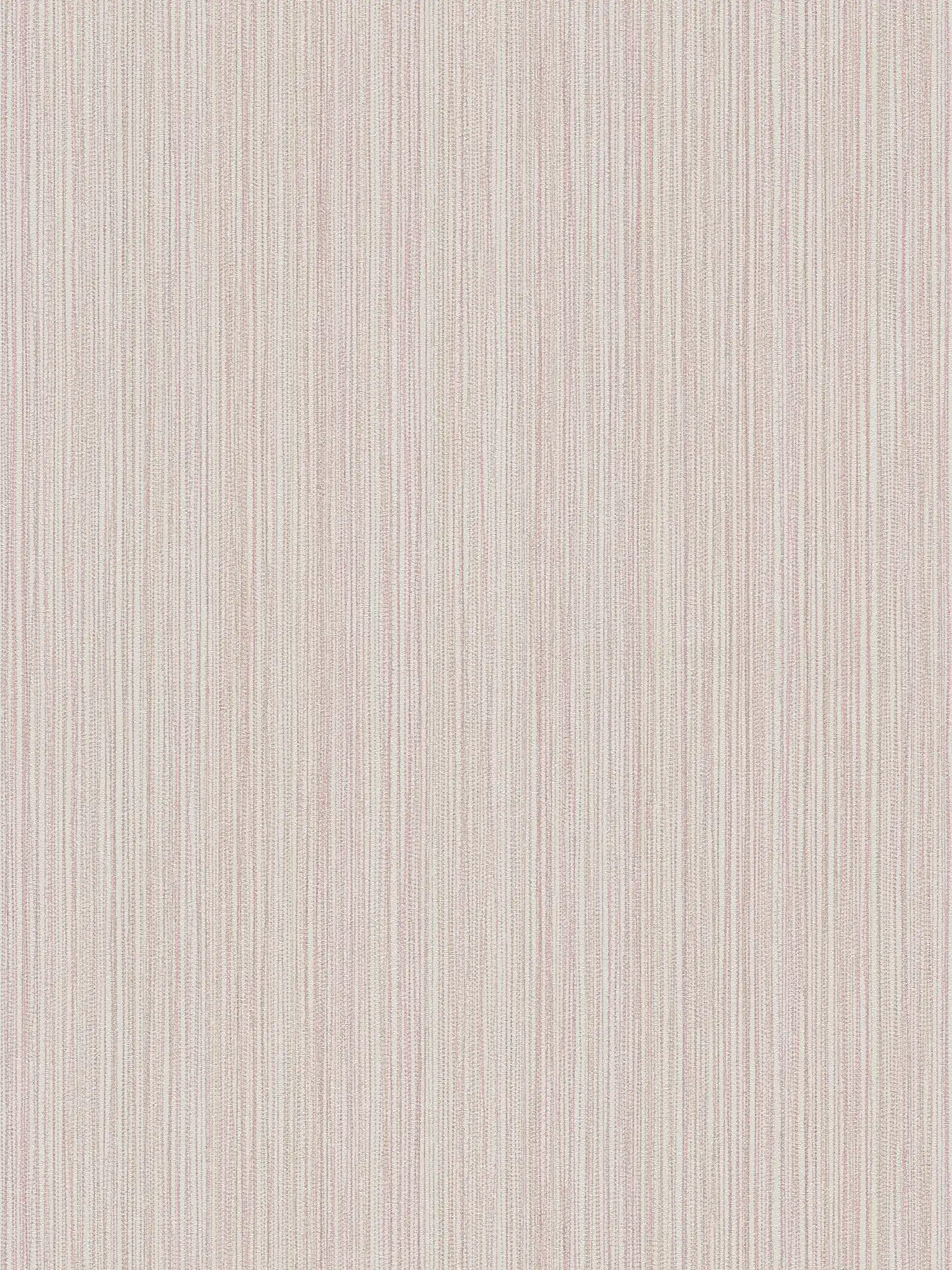 Tapete Lila-Grau liniert mit Metallic Glanz – Grau, Violett