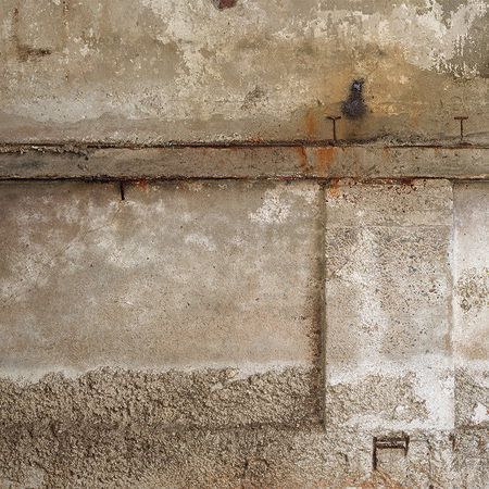 concrete, wand, Rost, Stahlbeton, Textur