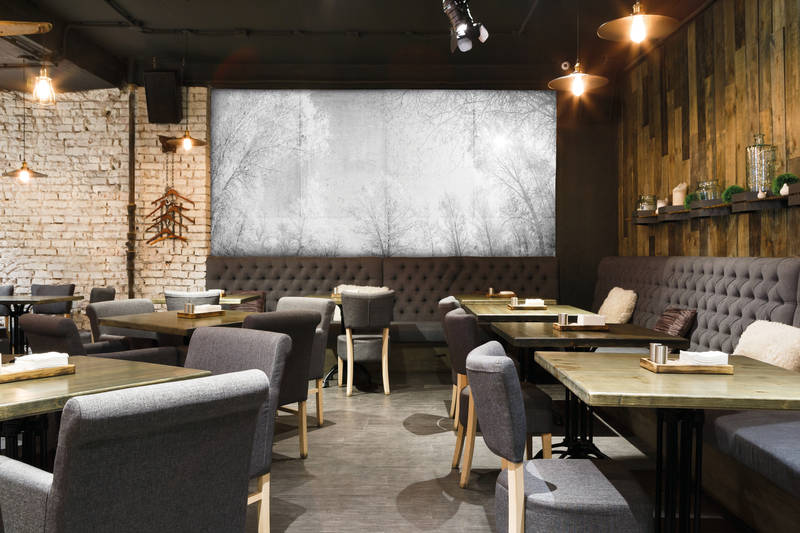 Drinnen, Restaurant, Innenarchitektur, Café, Mobiliar