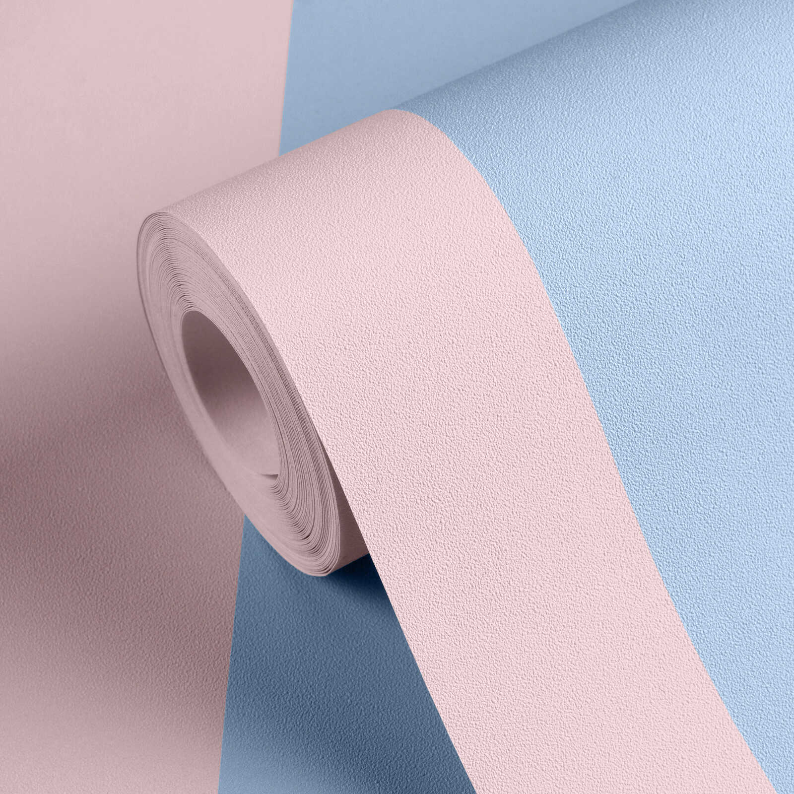 Pinker Papier, Kante Observiert, Papierrolle, Materialtextur, Zweifarbiges Design