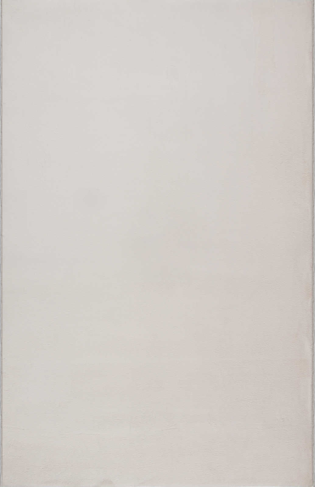             Einfarbiger Hochflor Teppich in sanften Beige – 140 x 70 cm
        