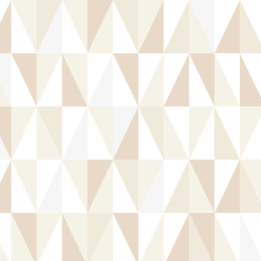 geometrisches Muster, Dreiecks Muster, beige Töne, Wandfliese, Stoffmuster