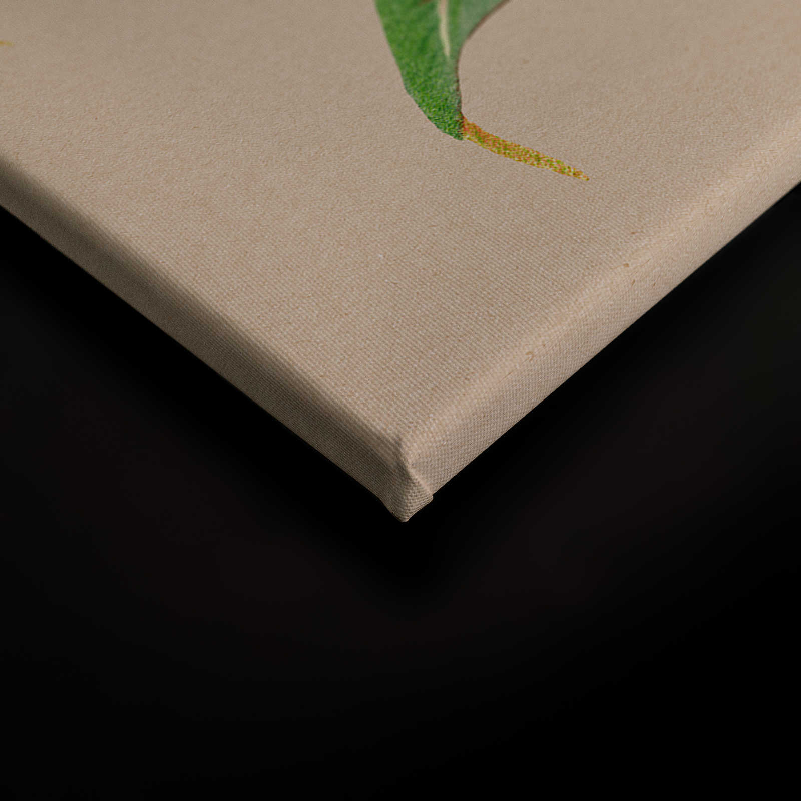             Leaf Garden 4 - Leinwandbild Tropen Pflanze Grüne Blätter – 0,90 m x 0,60 m
        