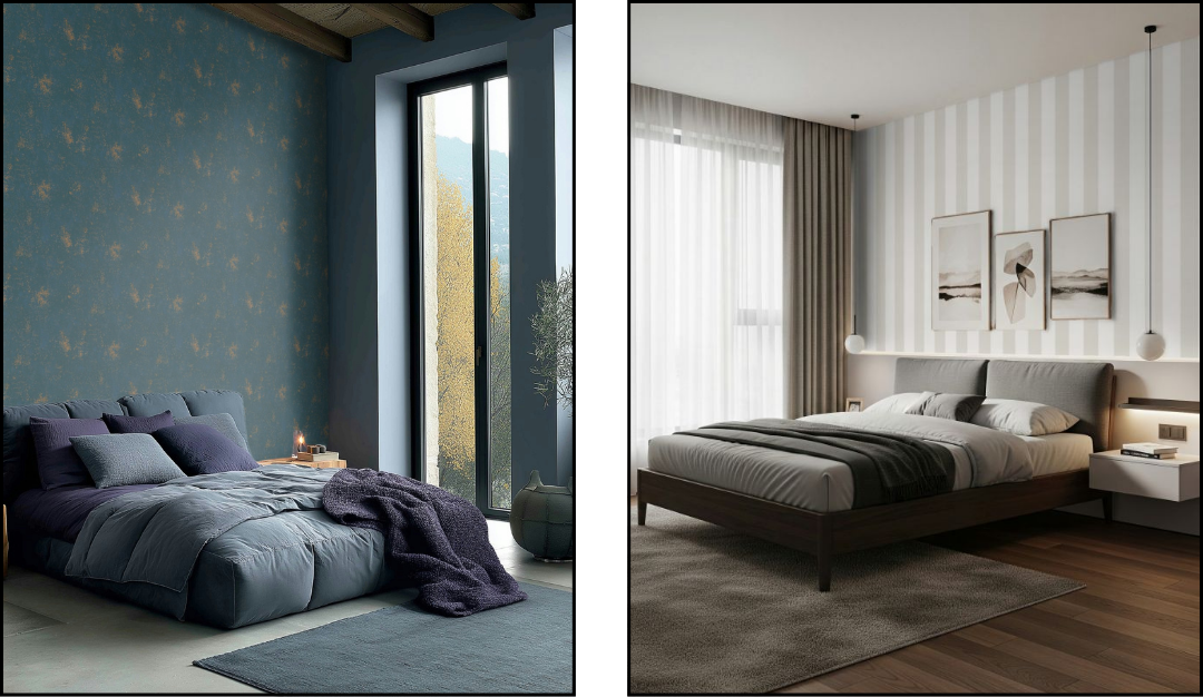 Innenarchitektur, Inneneinrichtung, Mobiliar, Bett, Schlafzimmer