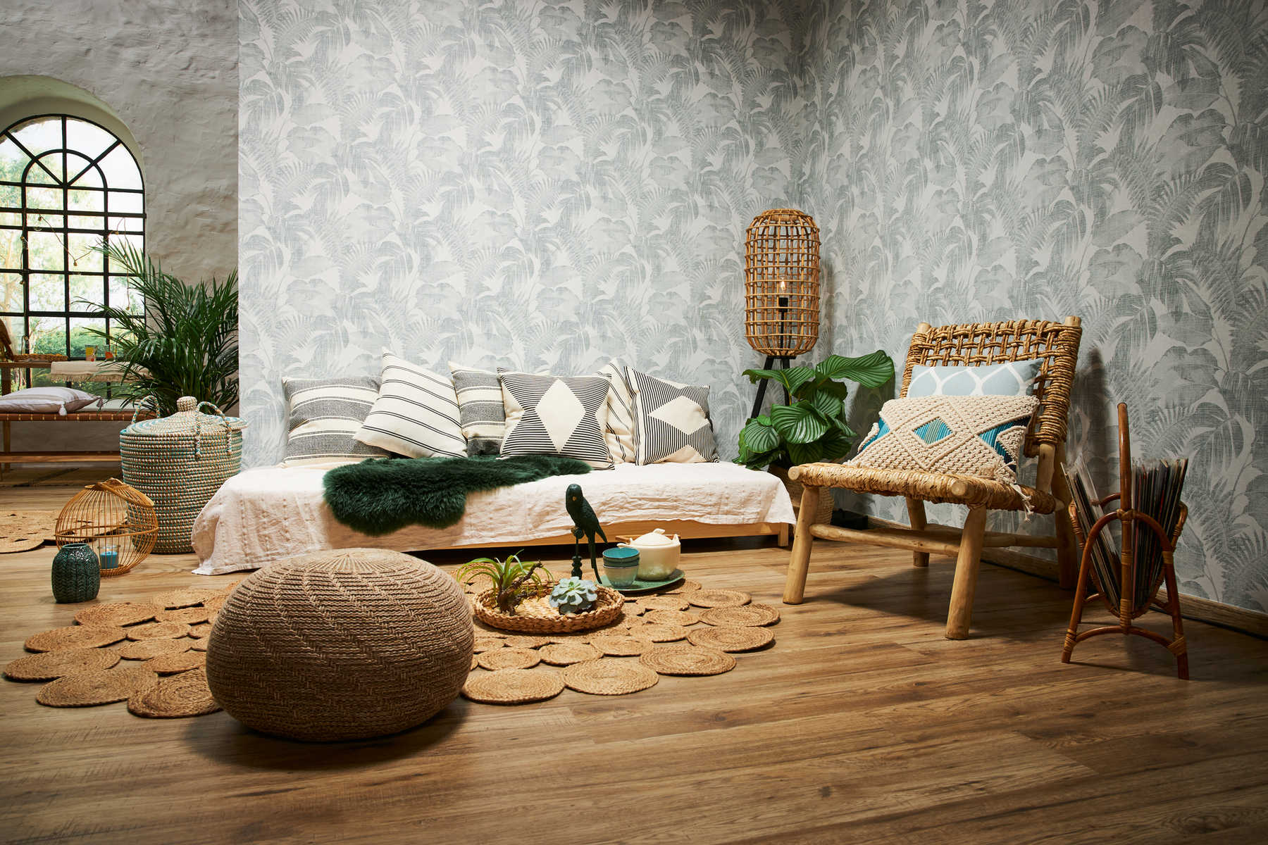 Dekoration für Zuhause, Innenarchitektur, Kissen, Holz, Wohnzimmer