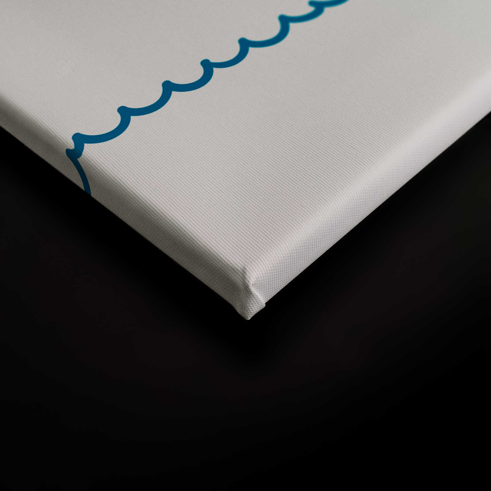             Leinwand fürs Kinderzimmer mit Bären-Pirat – 90 cm x 60 cm
        